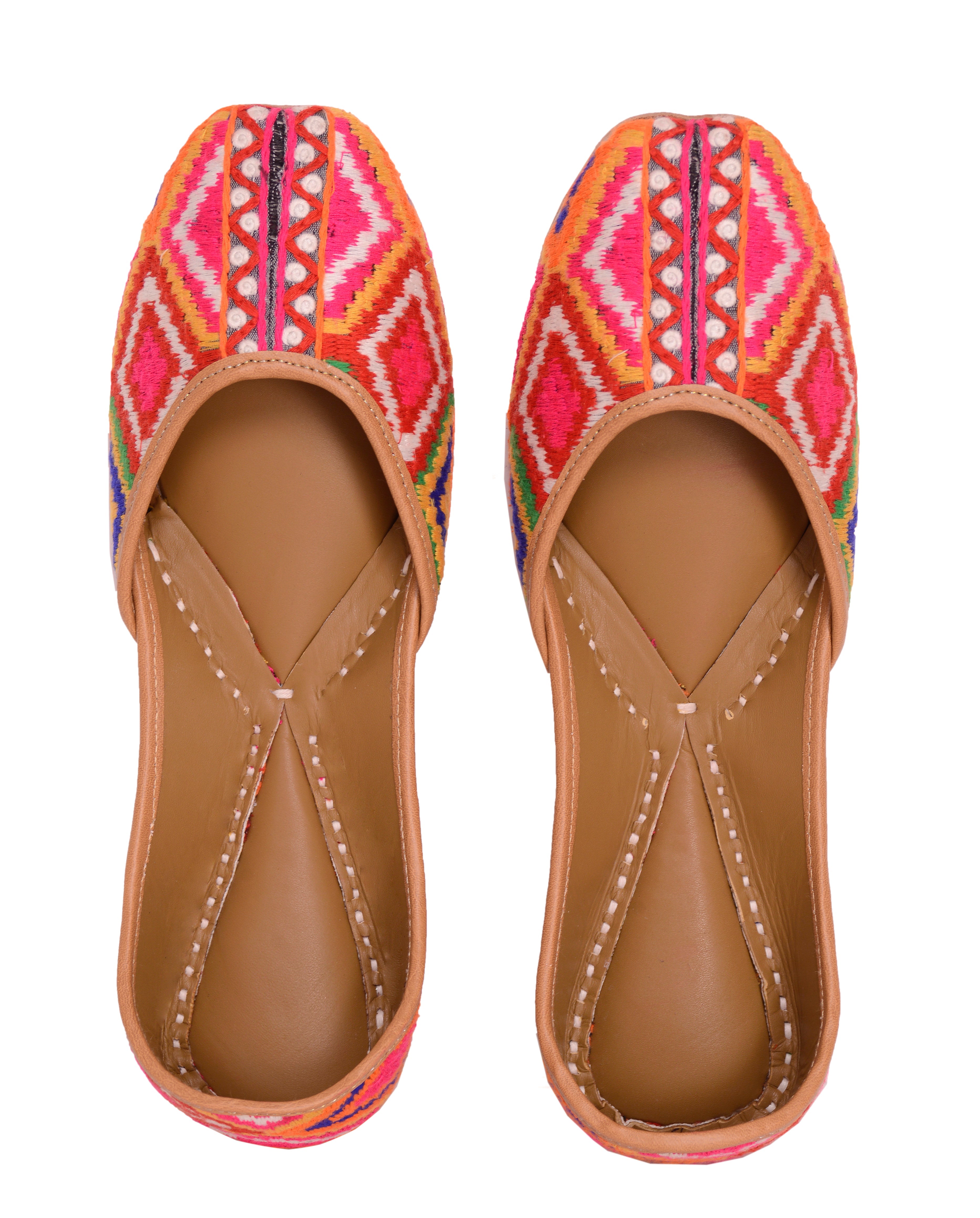 5 Elements by Radhika Gupta - Summer Blossom Jutti