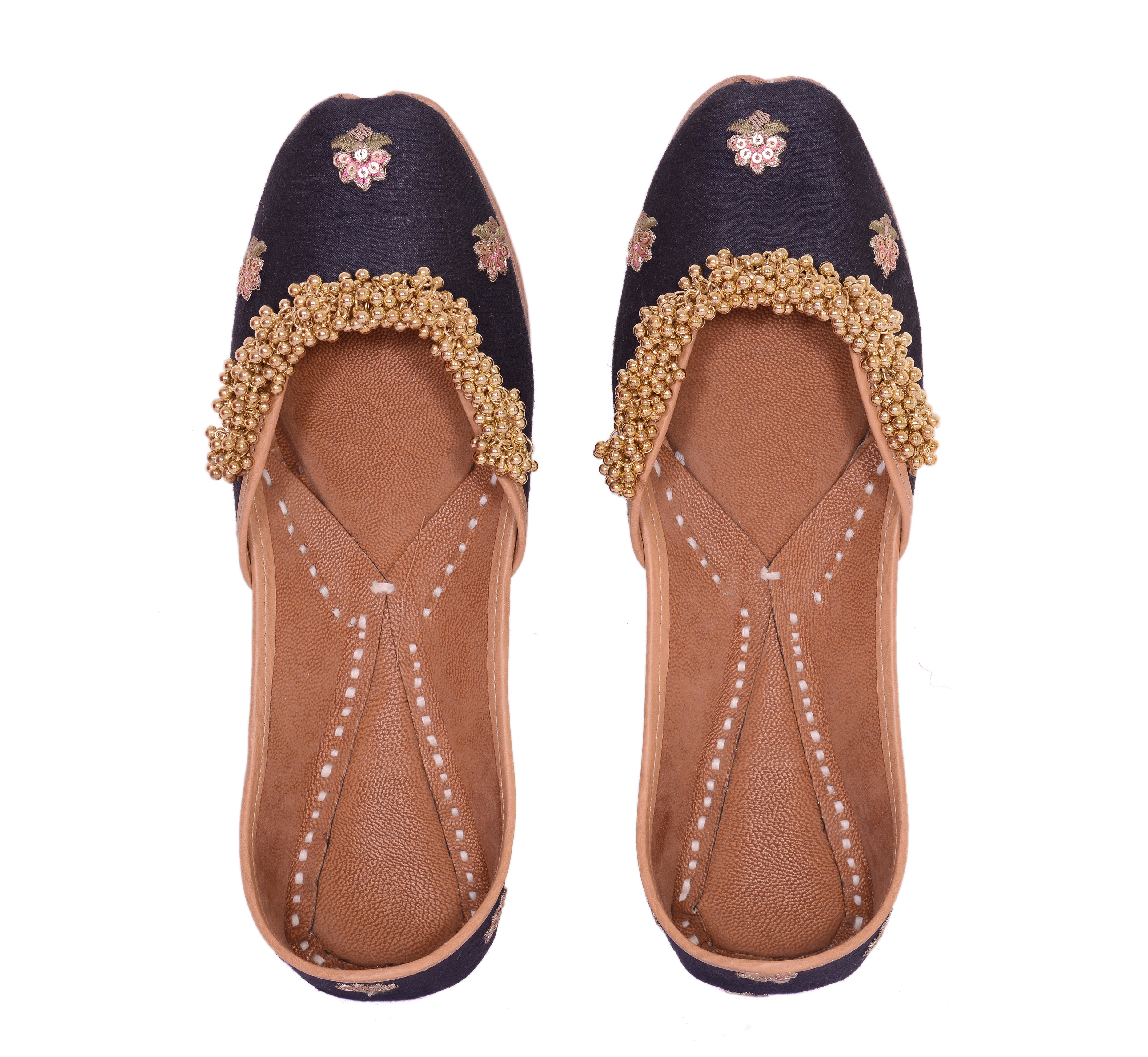 5 Elements by Radhika Gupta - Ghungroo Love - Black Jutti