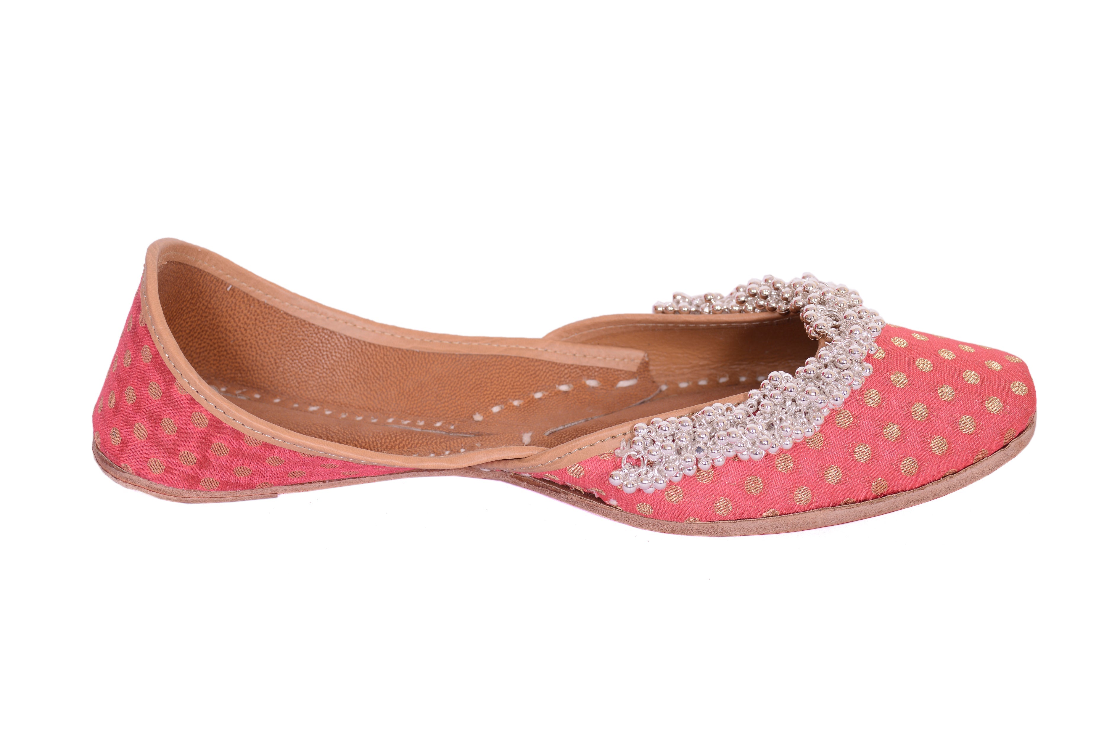 5 Elements by Radhika Gupta - Ghungroo Love - Peach Jutti