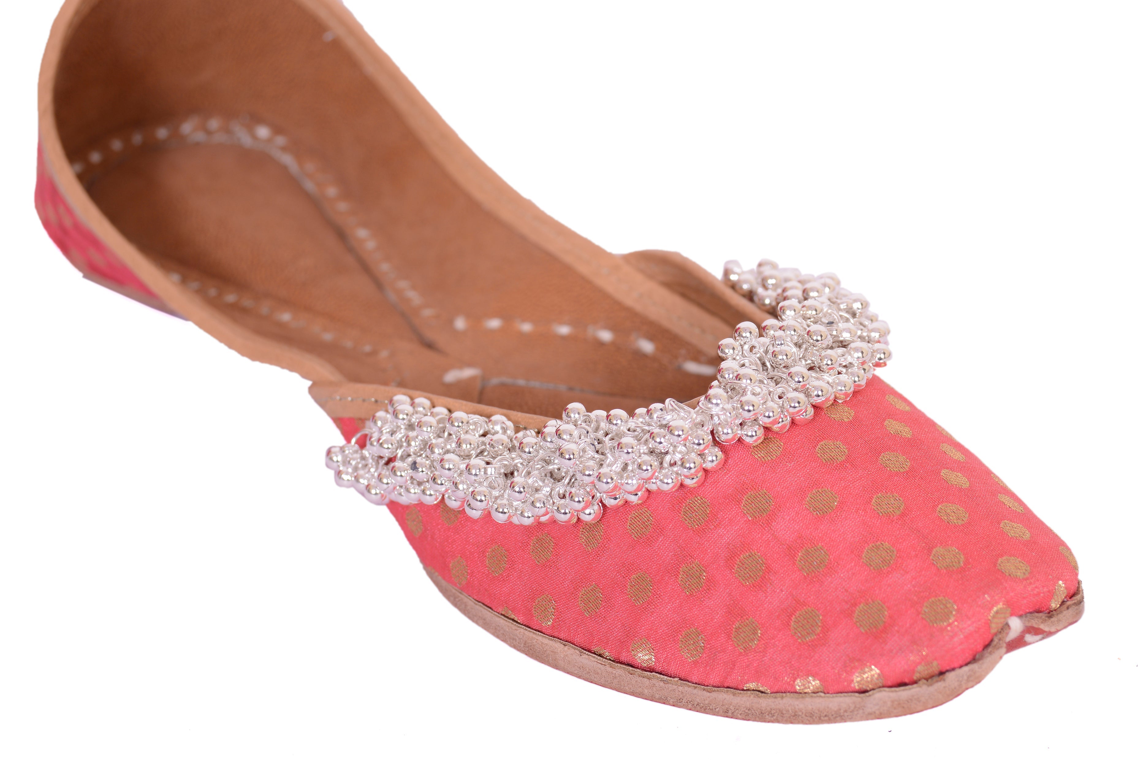 5 Elements by Radhika Gupta - Ghungroo Love - Peach Jutti