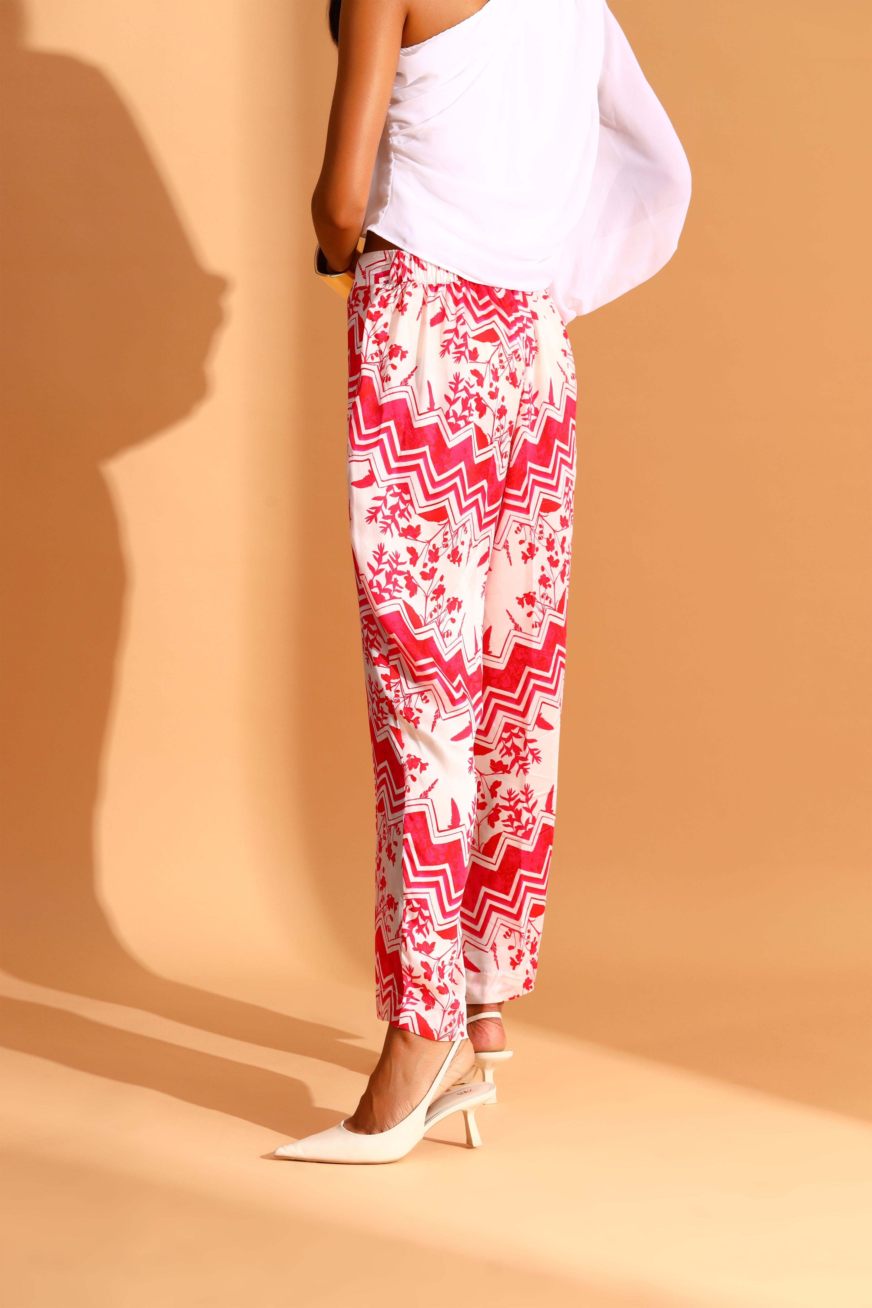 Moh India - Paperflower Tunic & Trousers Co-ords Set