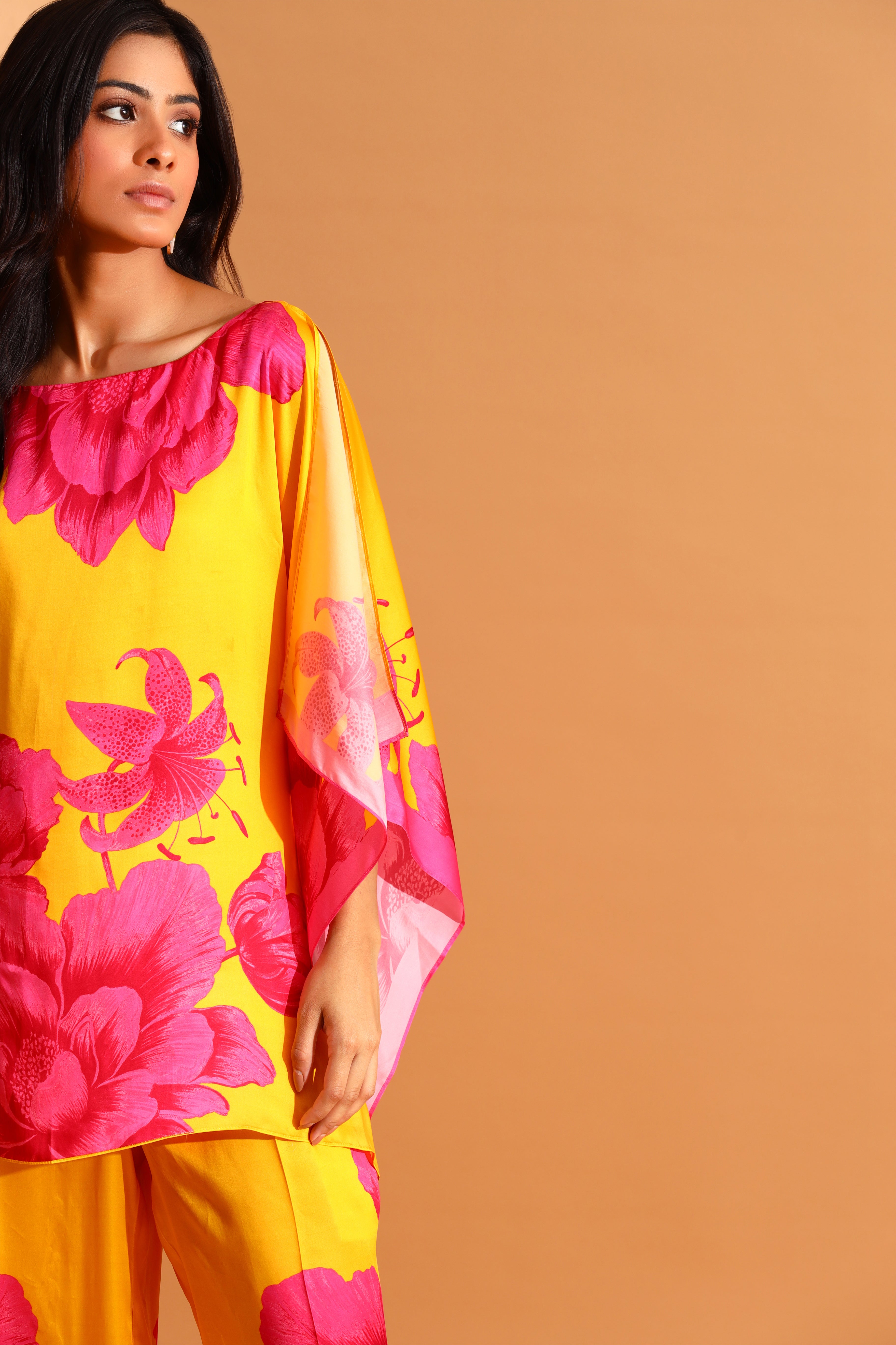 Moh India - Dandelion Dreams Kaftan & Trousers Co-ords Set