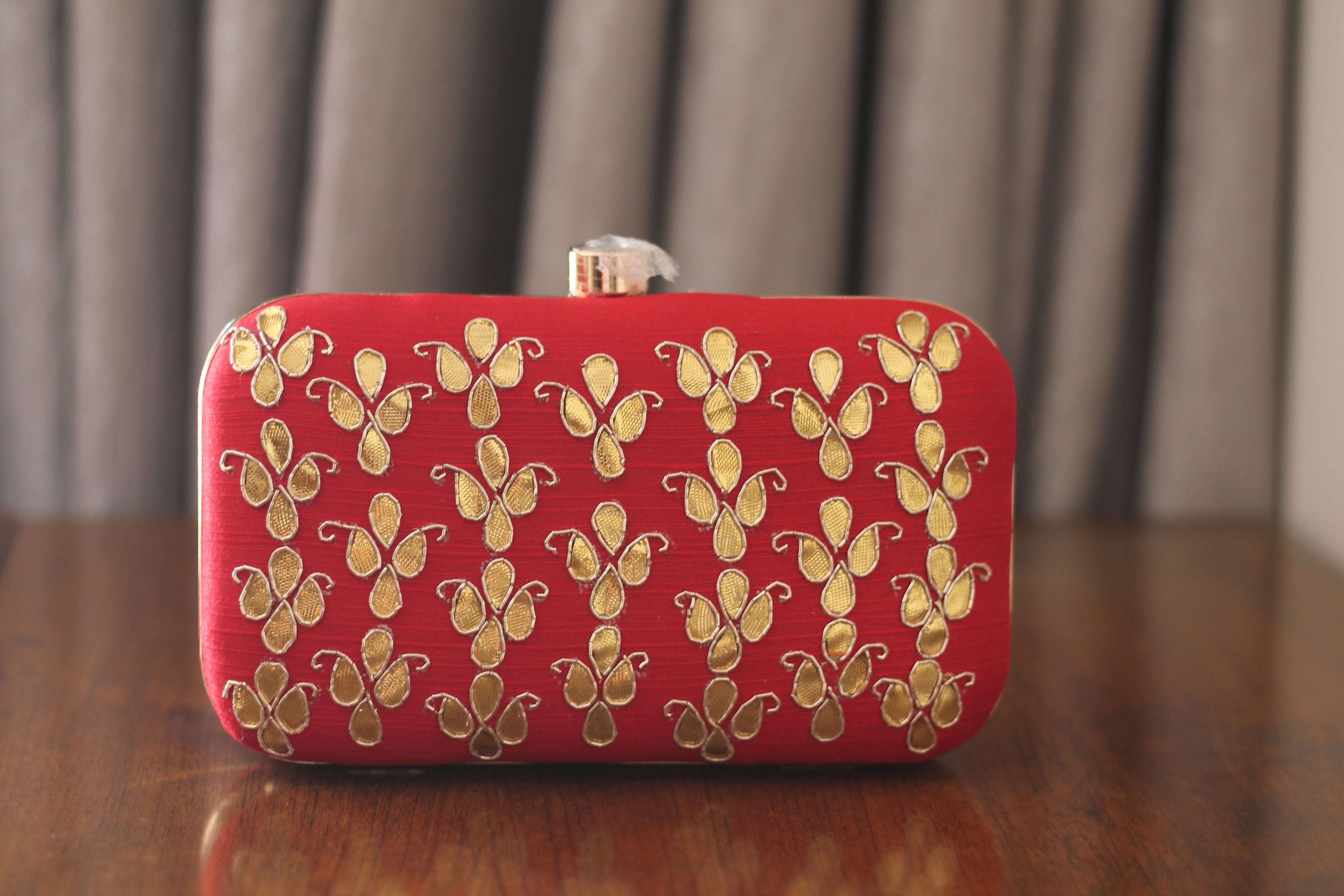 Avanche by Janhavi - Gotawork Hand Embroidered Clutch