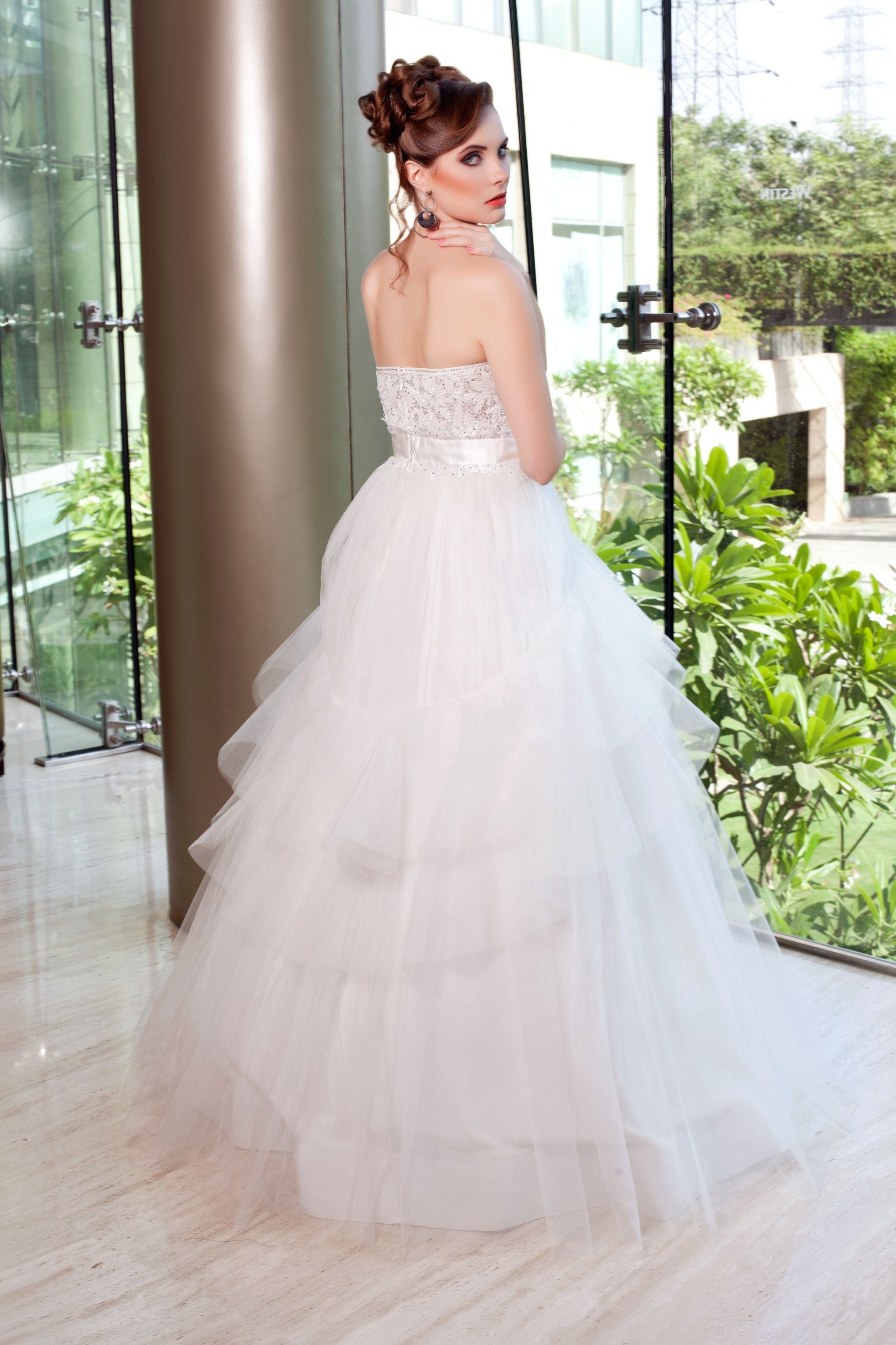Amit GT - Catherine bianca gown