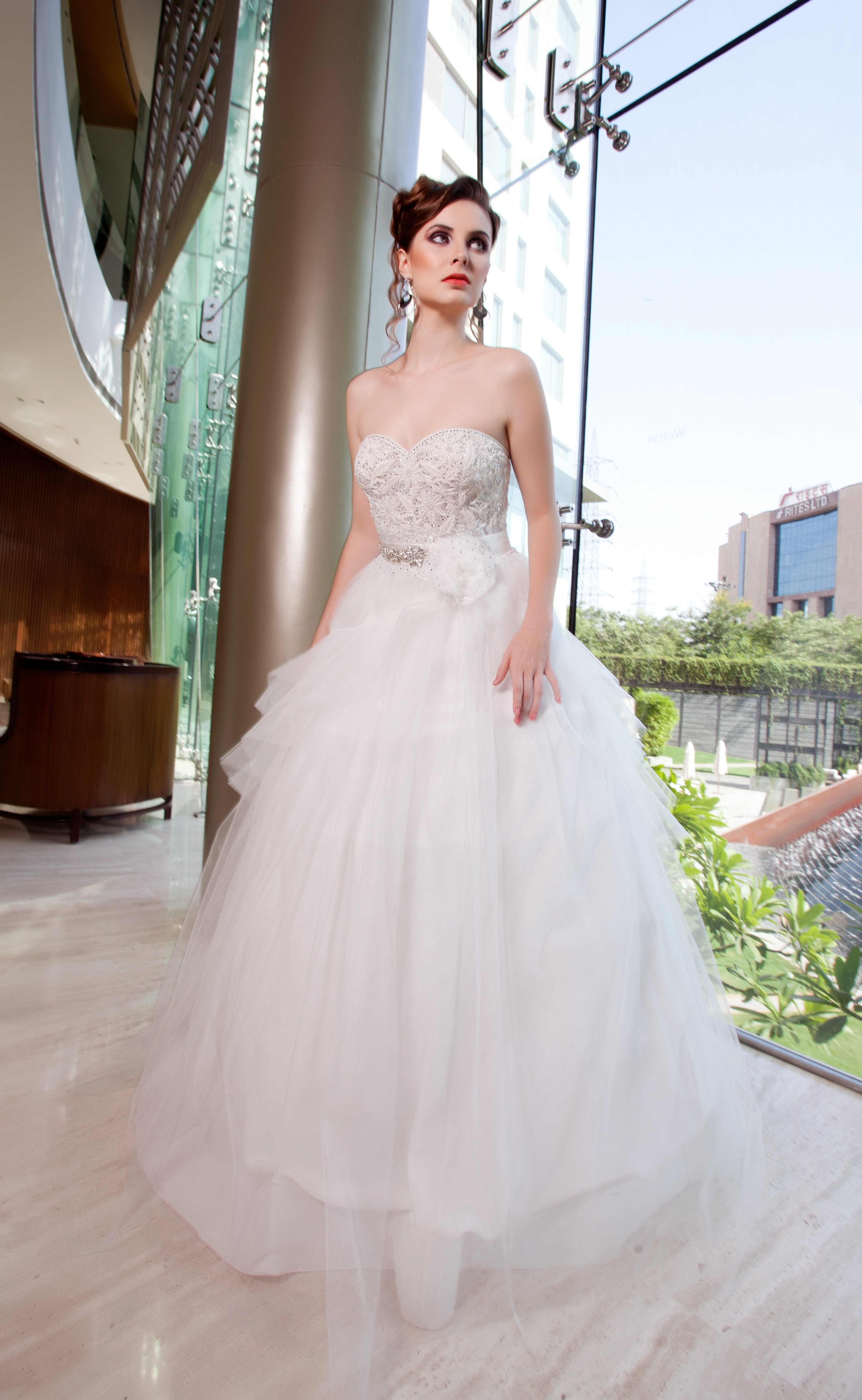 Amit GT - Catherine bianca gown