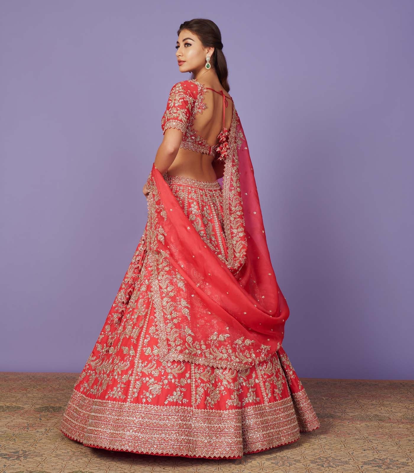 CY Anushree Reddy Astra Lehenga Set Success Back 1