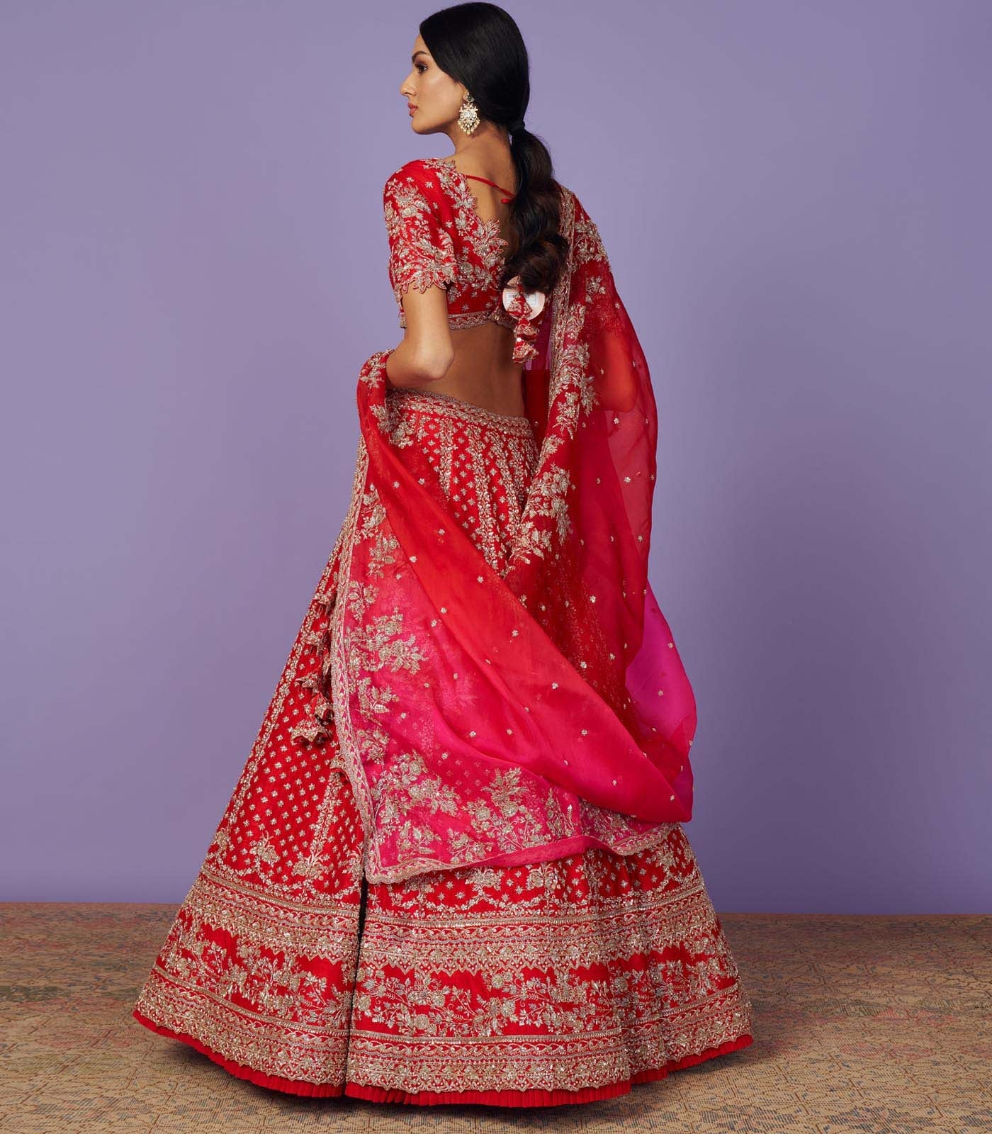 CY Anushree Reddy Leh Nyomaa Lehenga Set Success Back 1