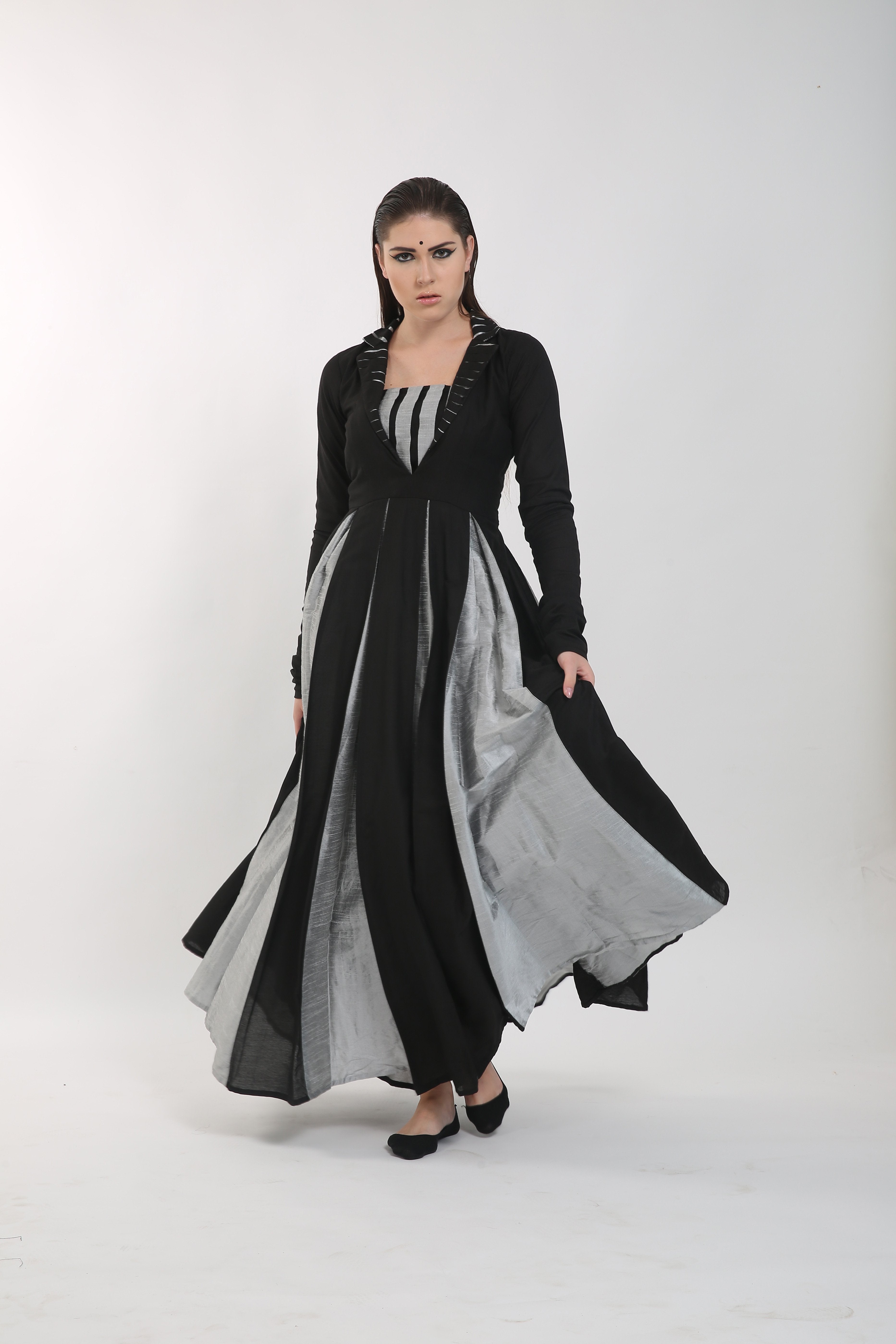 Bhagyashree Singh Raghuwanshi - Box Pleat Anarkali