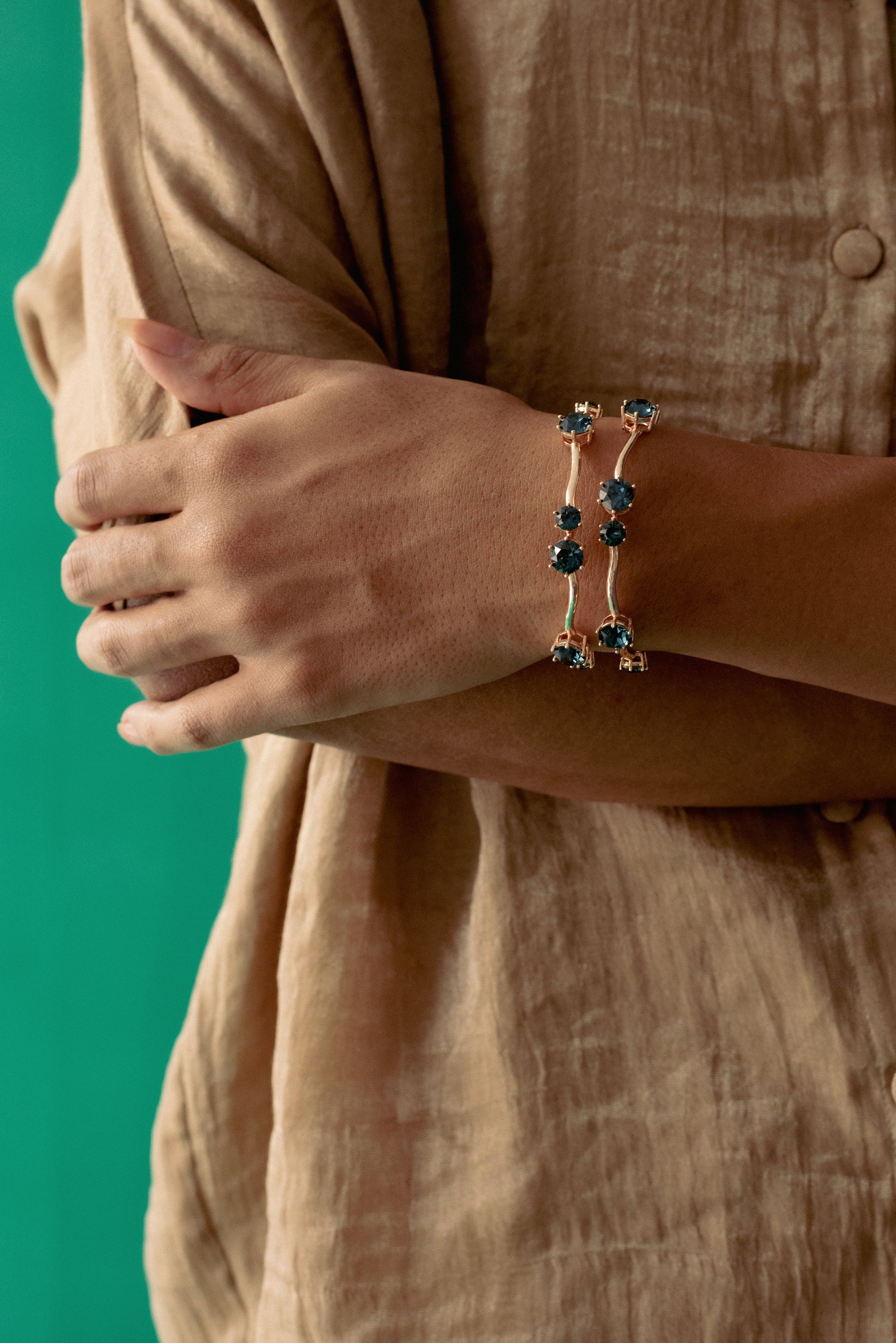 Esme Crystal - The Garnet Bracelet