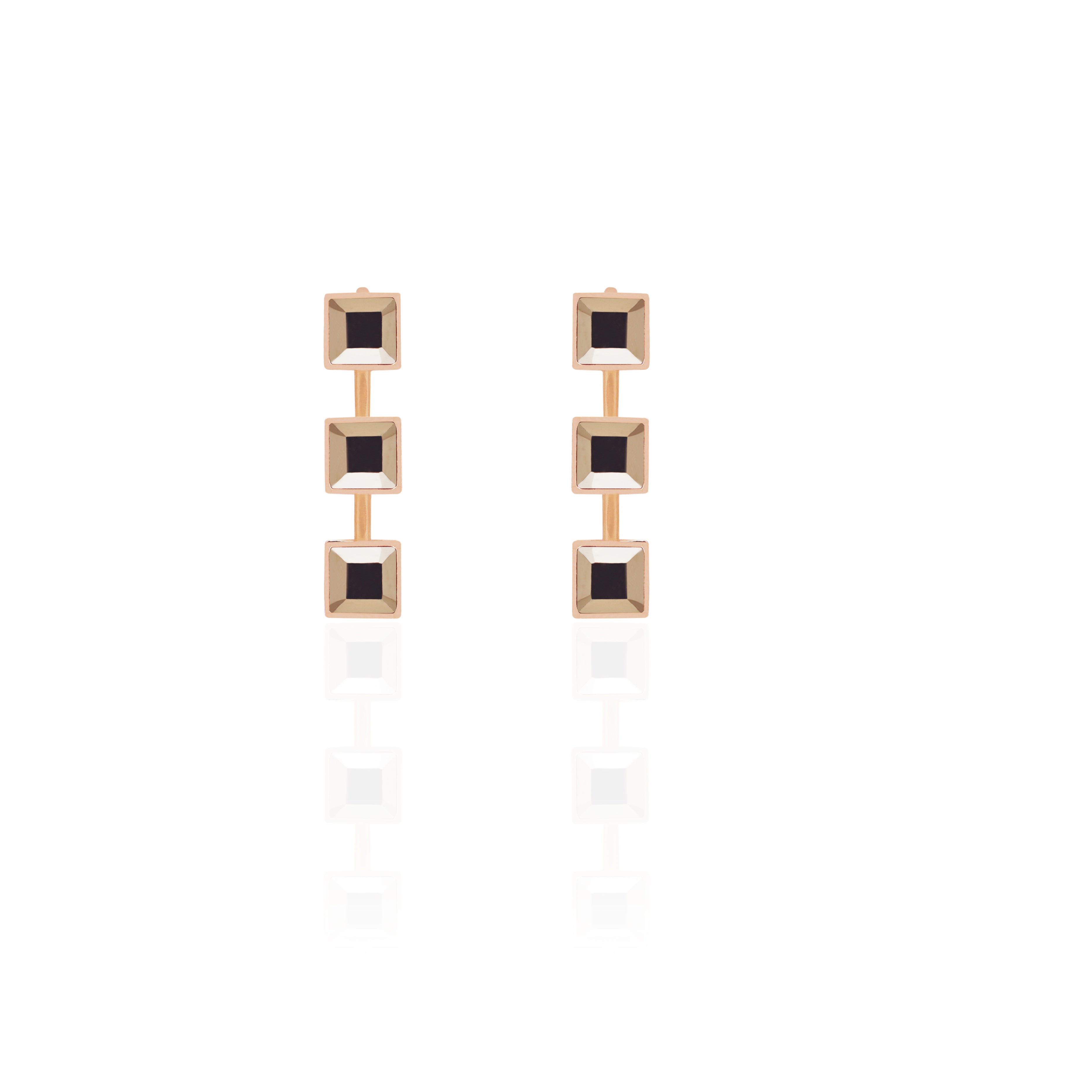 Esme Crystal - The Morganite Earring