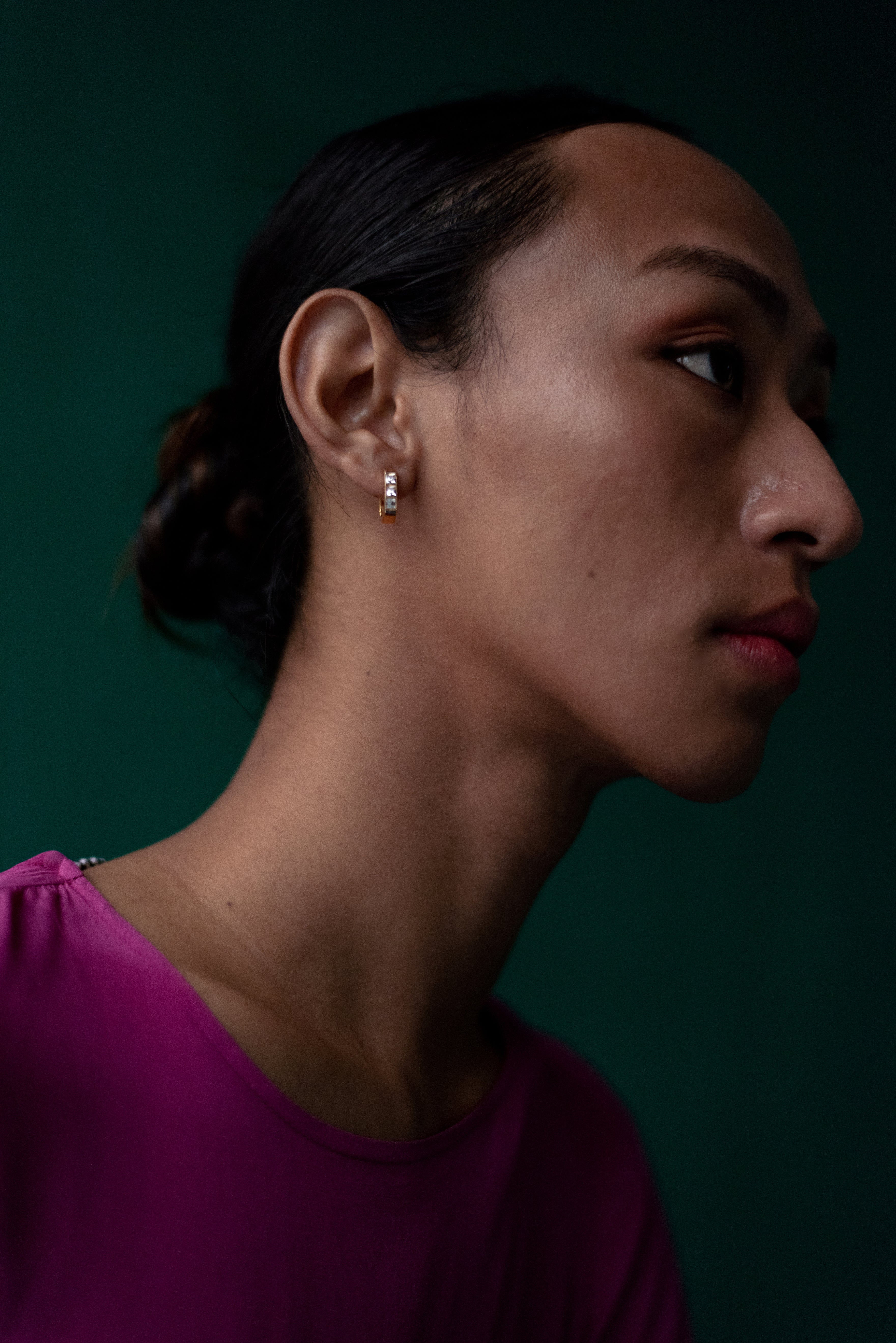 Esme Crystal - The Petalite Earring