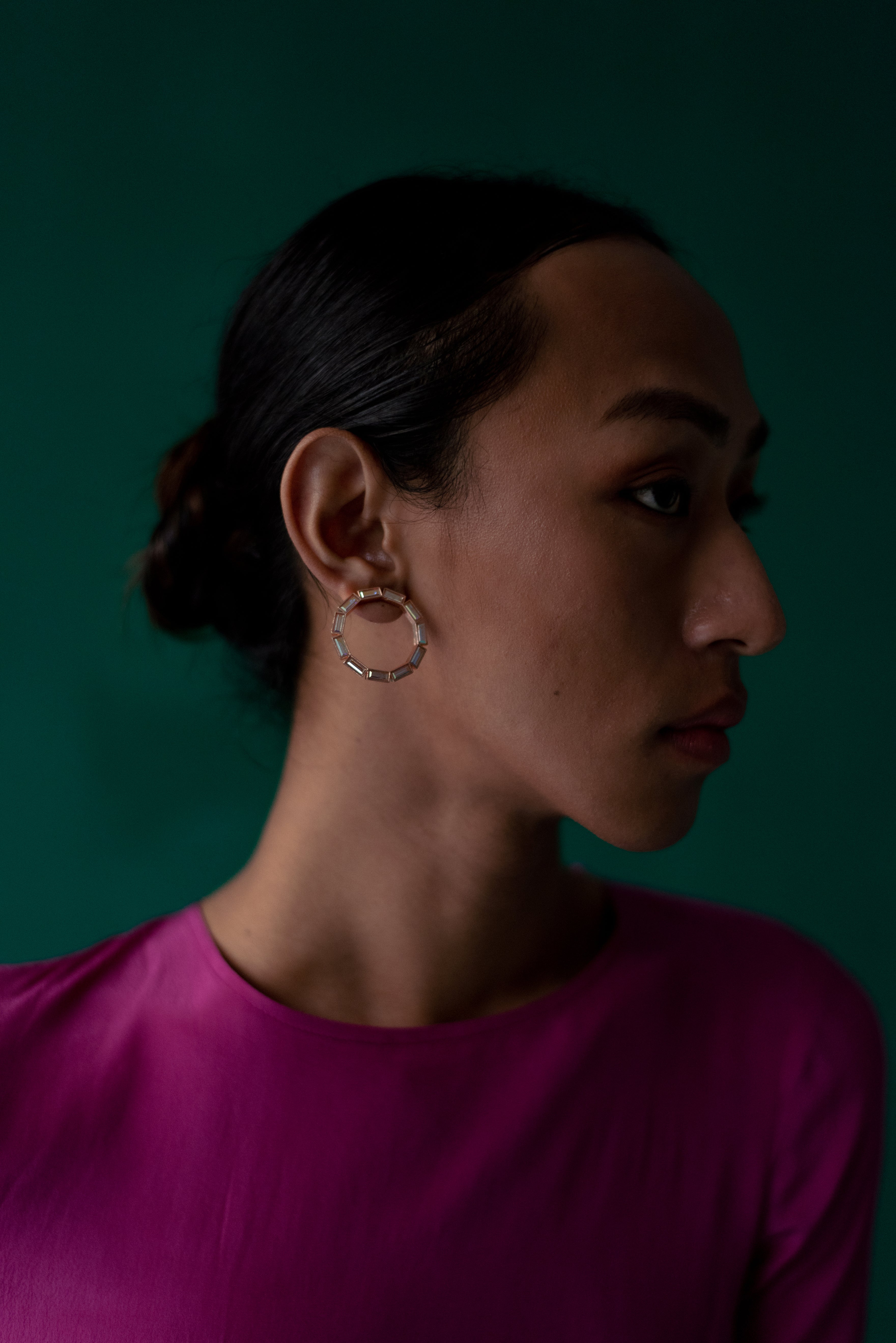 Esme Crystal - The Citrine Earring