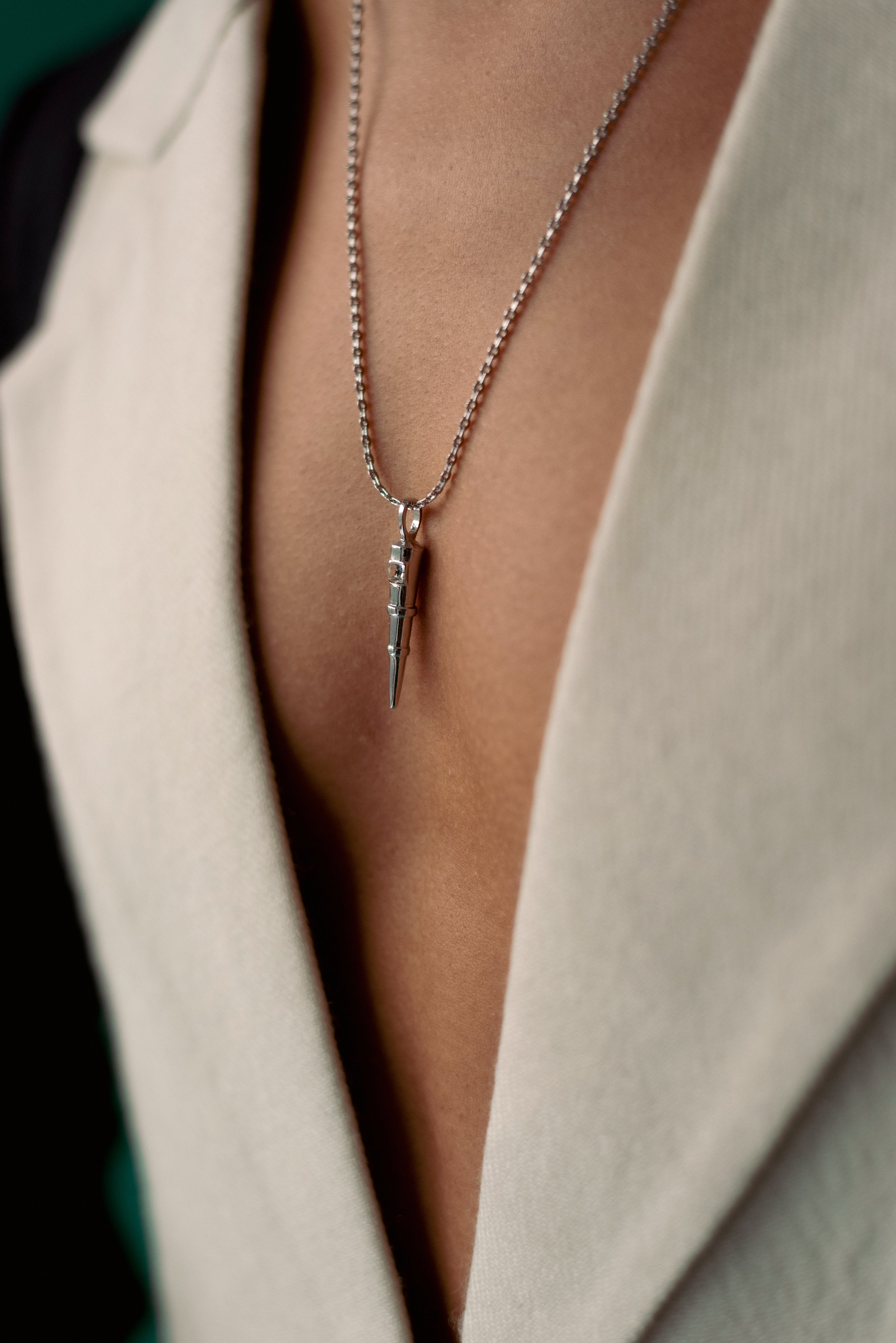 Esme Crystal - The Quartz Spike Pendant
