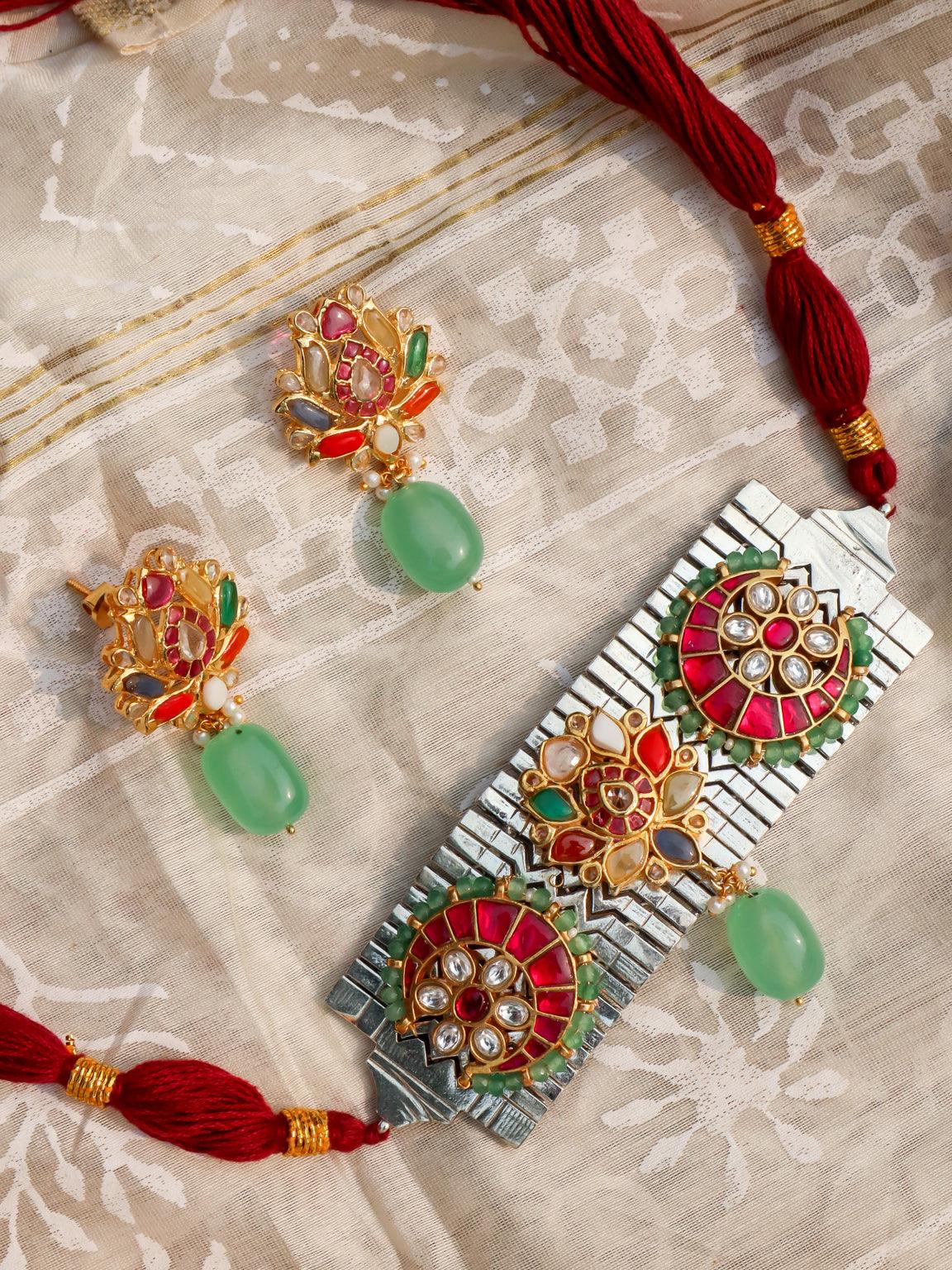 Zahra choker set - Zevar King