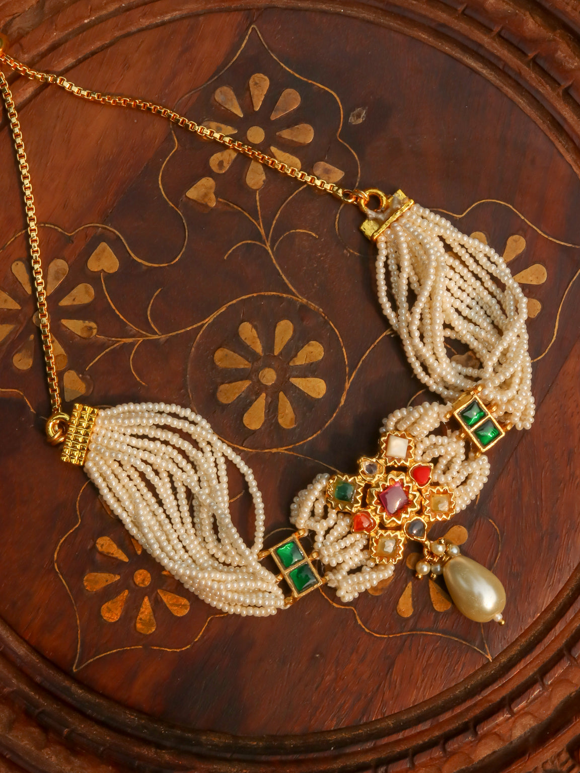 Anya Bracelet With Pearl Drop