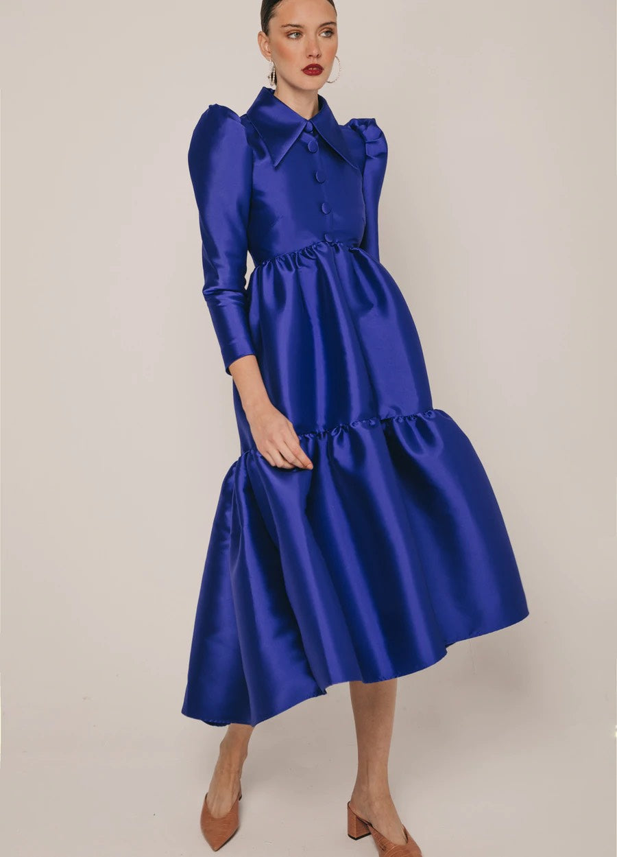 Khushboo & Pankaj - Blueberry Tier Dress