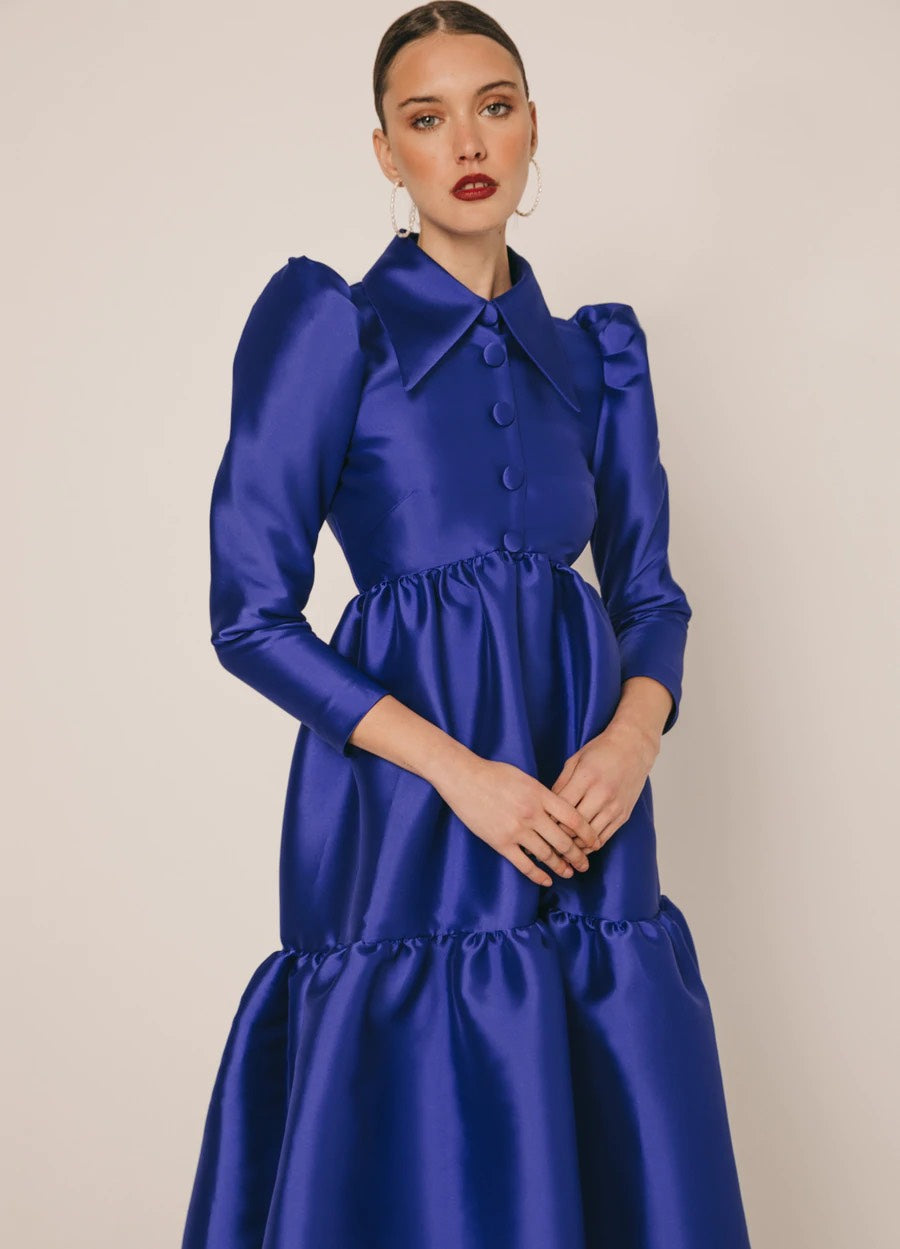 Khushboo & Pankaj - Blueberry Tier Dress