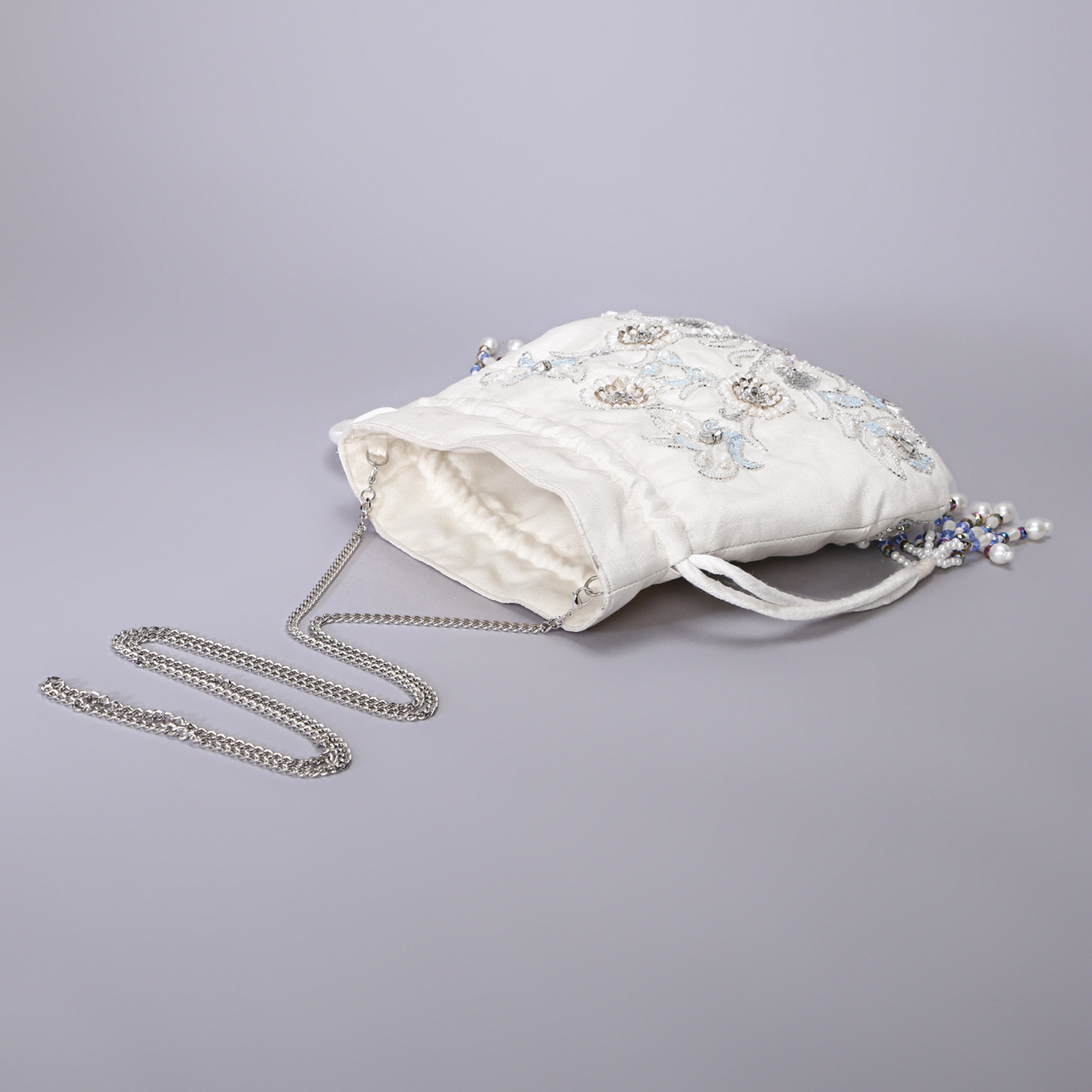 Ornatte - White Aparajita Potli