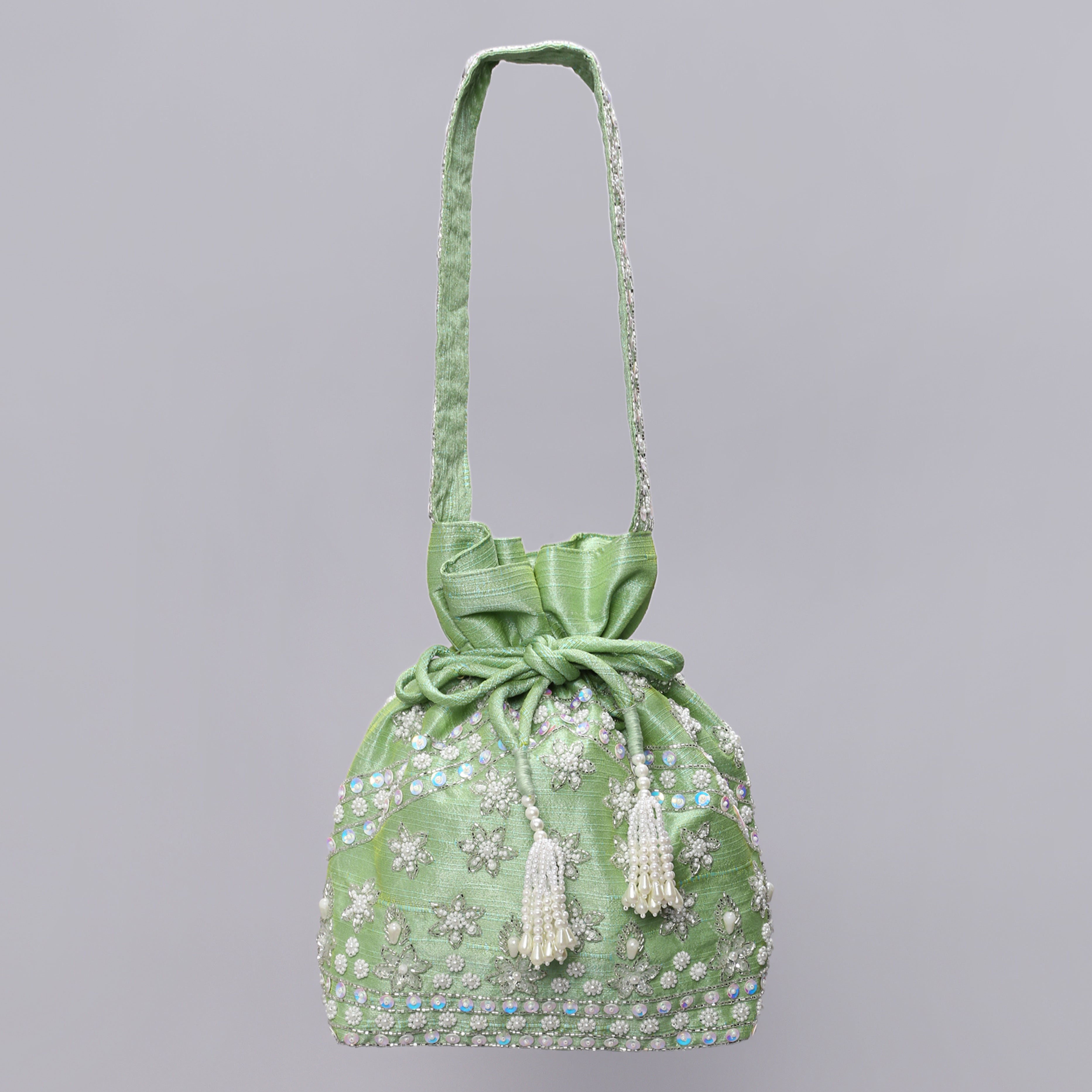 Ornatte - Mint Green Ritika Potli