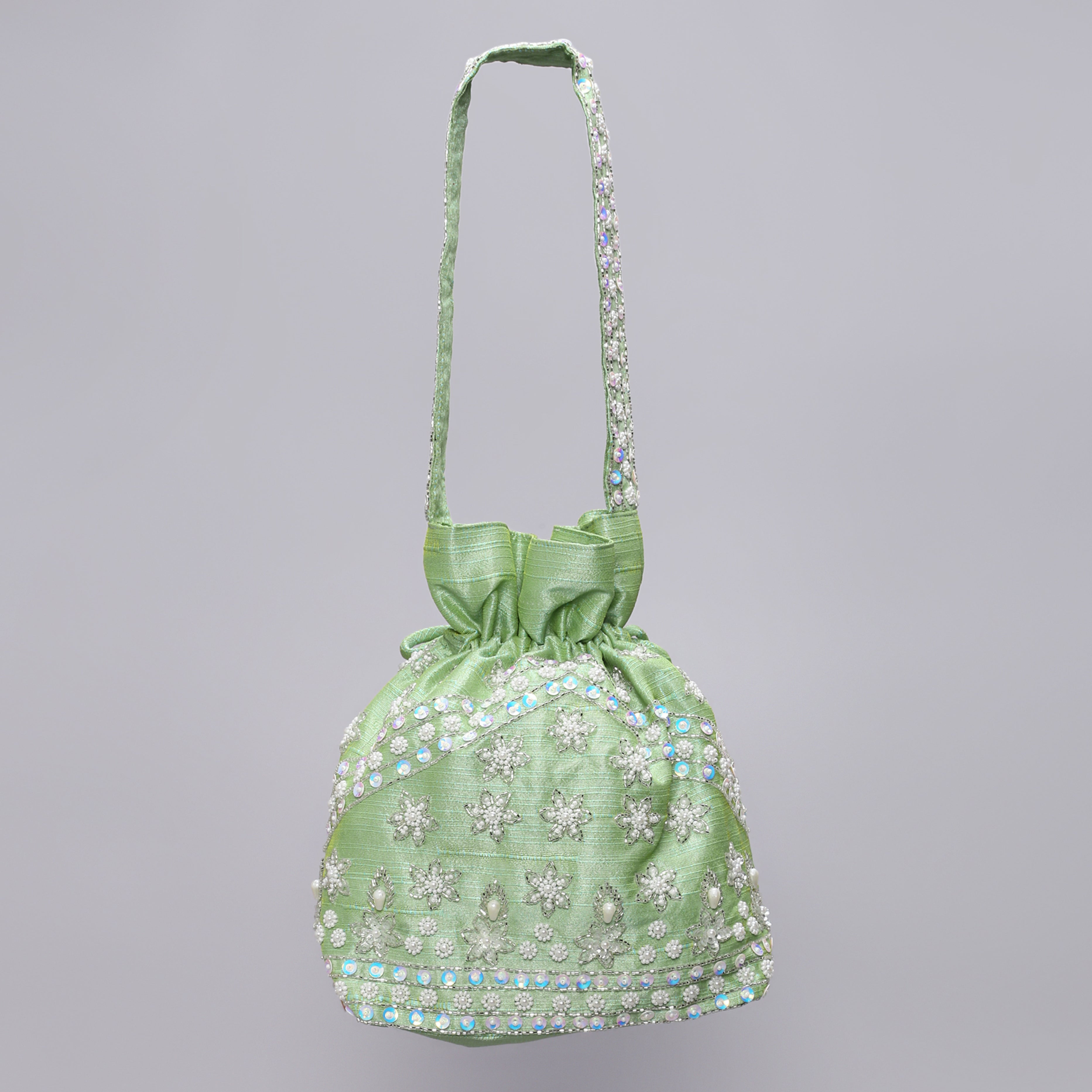 Ornatte - Mint Green Ritika Potli