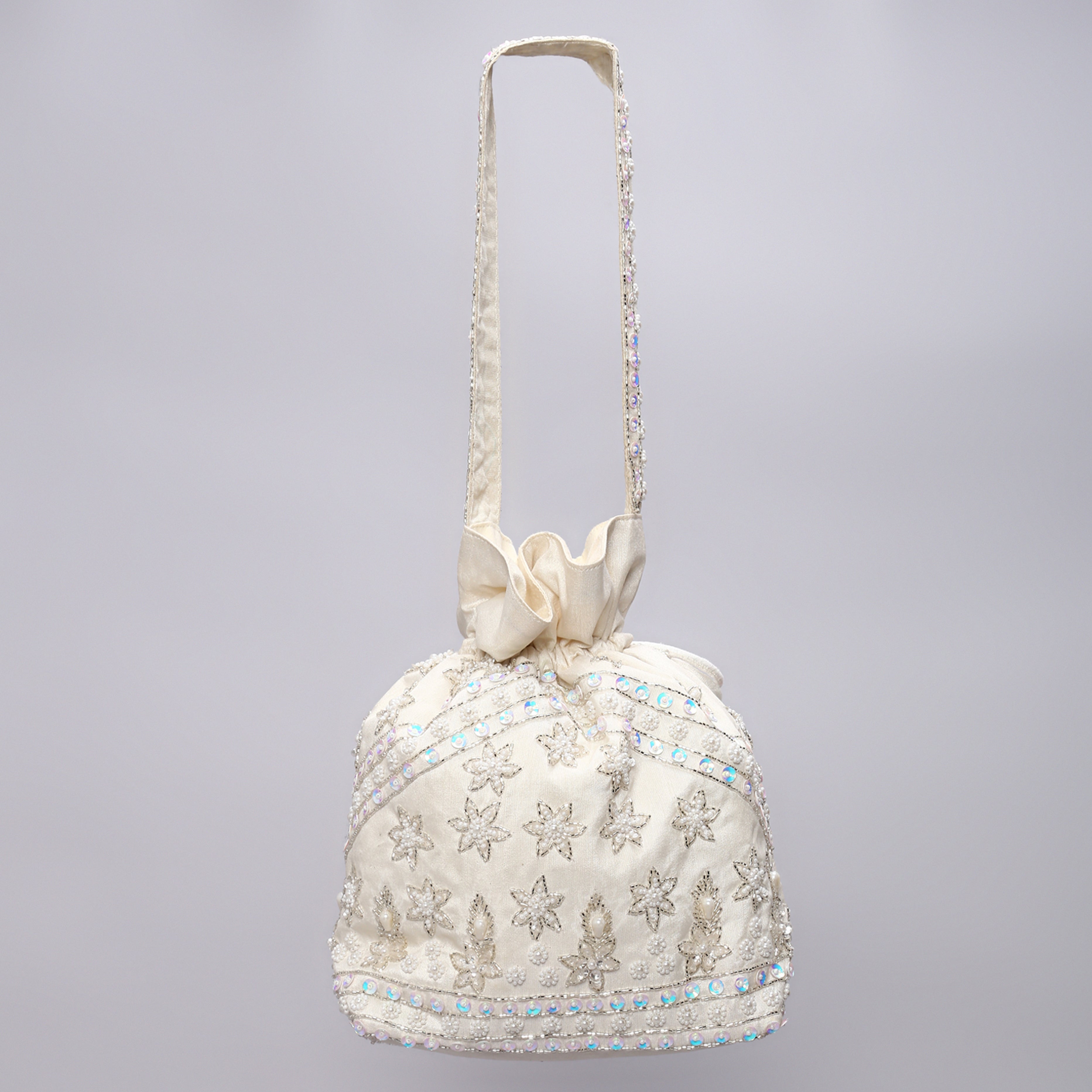 Ornatte - White Ritika Potli