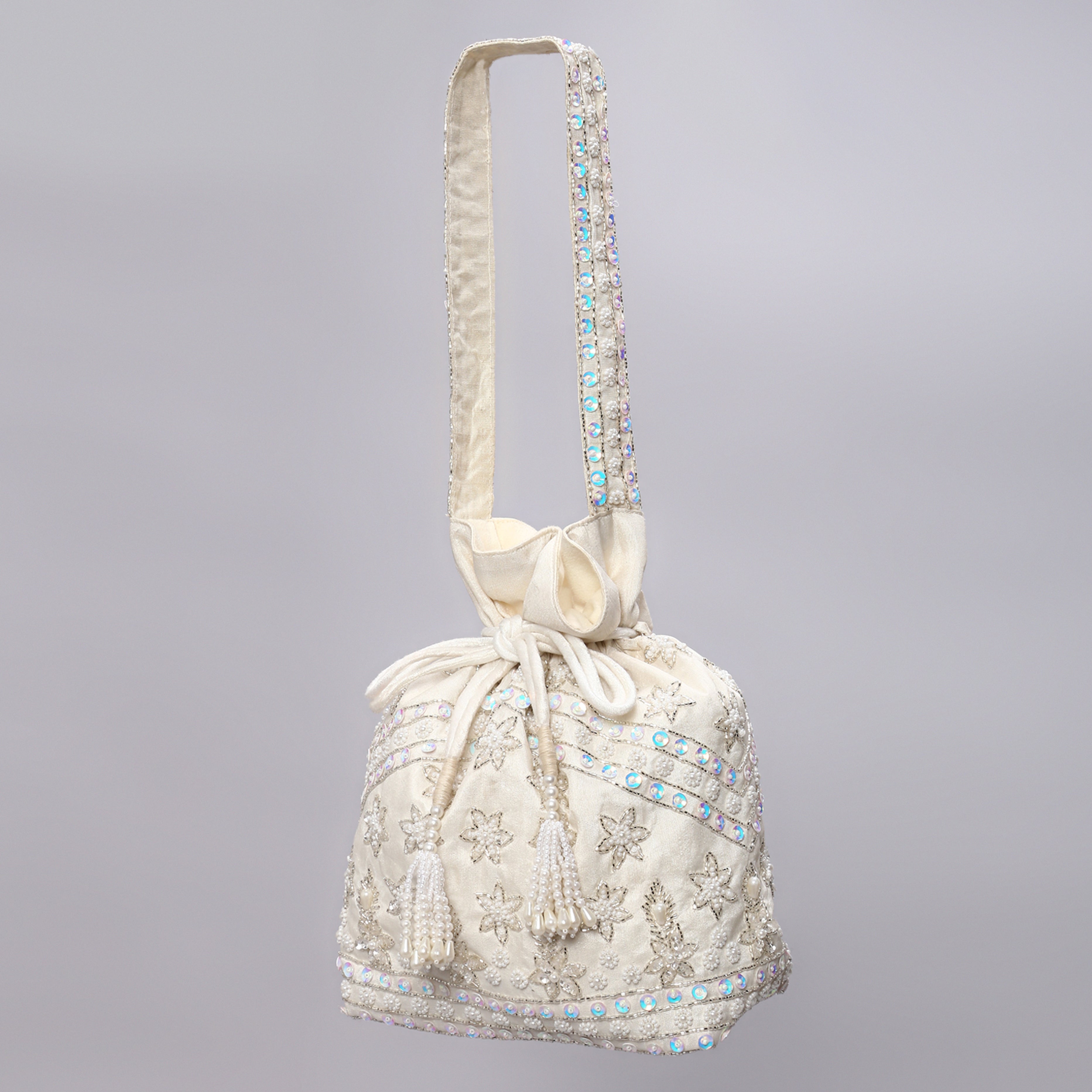 Ornatte - White Ritika Potli