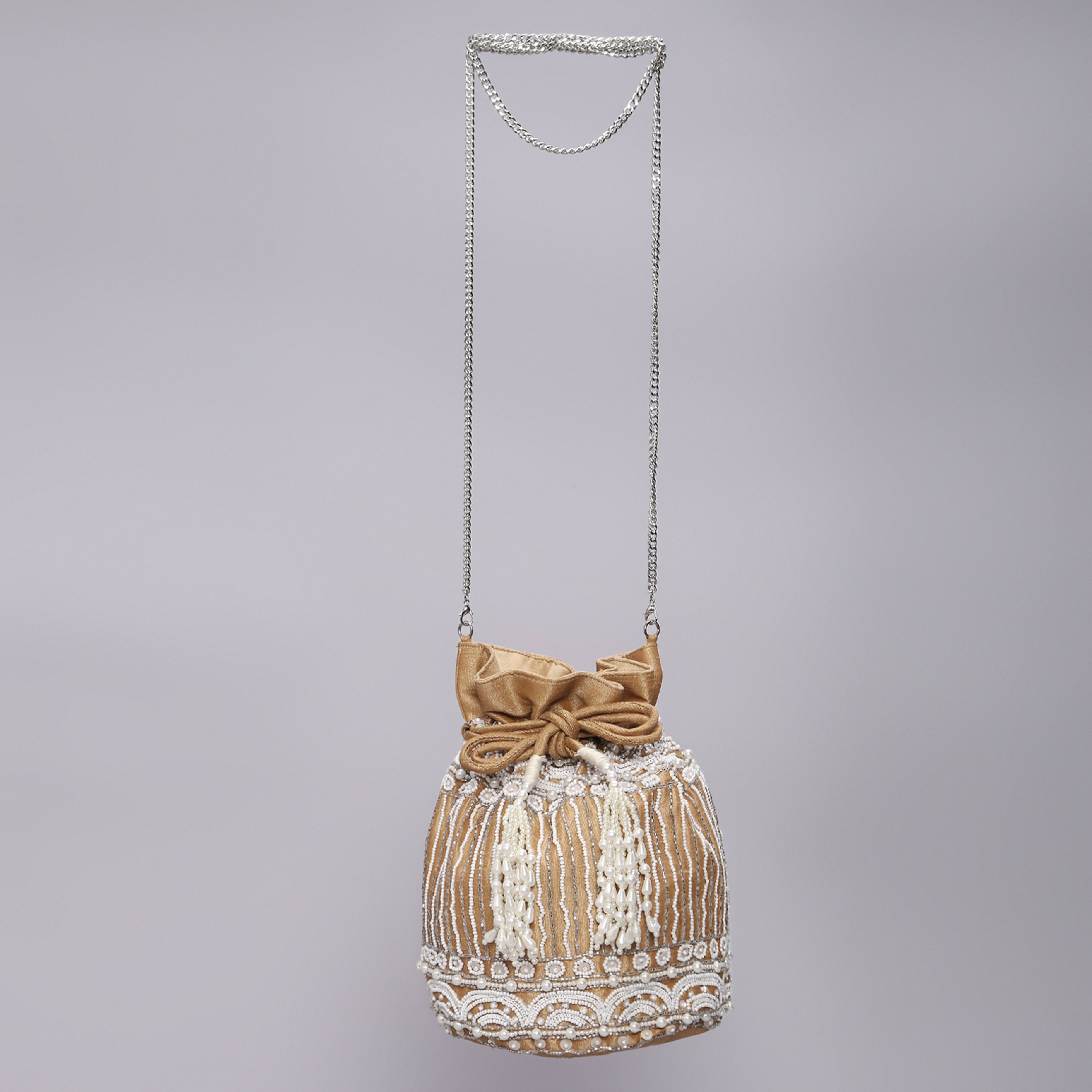 Ornatte - Beige Saanchi Potli