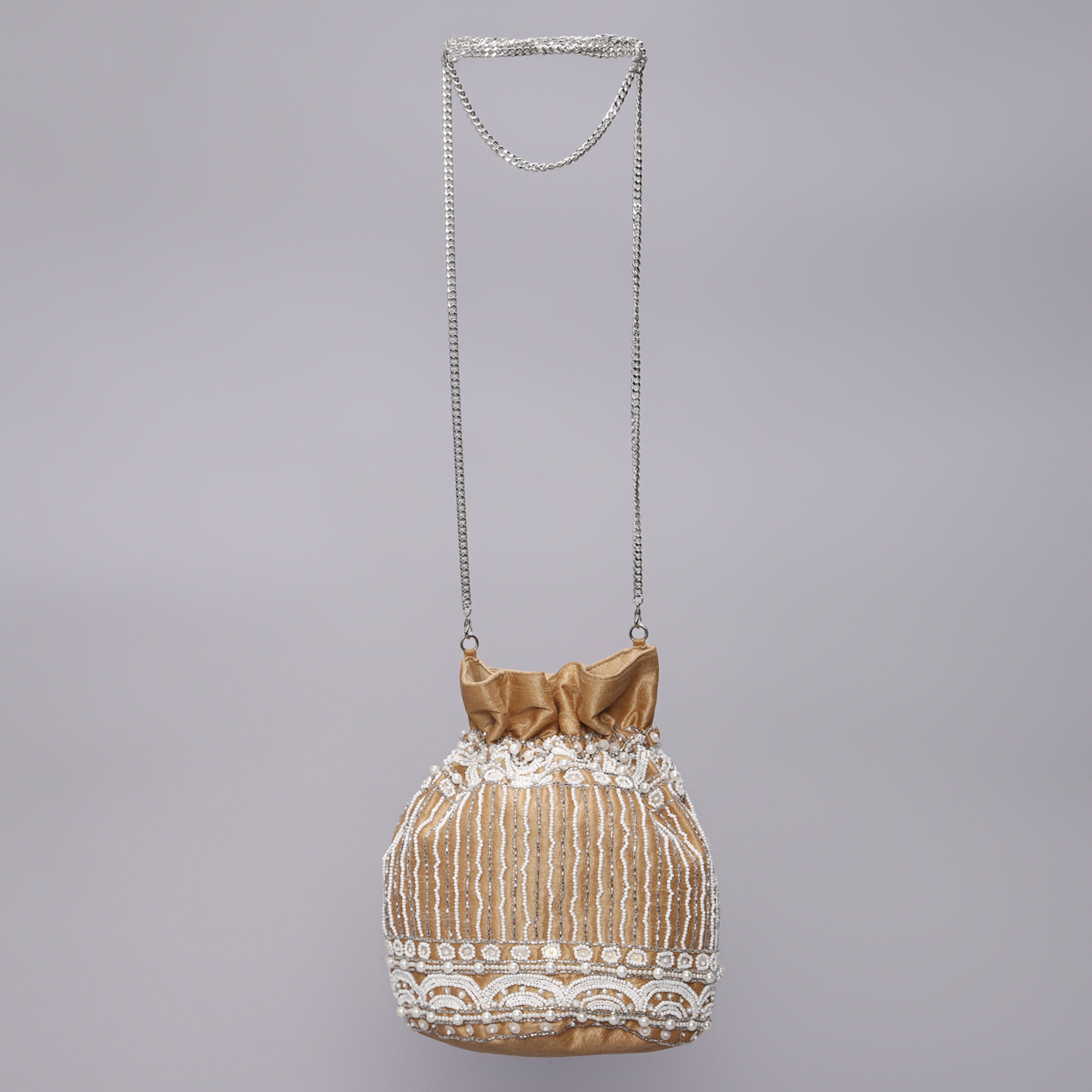 Ornatte - Beige Saanchi Potli