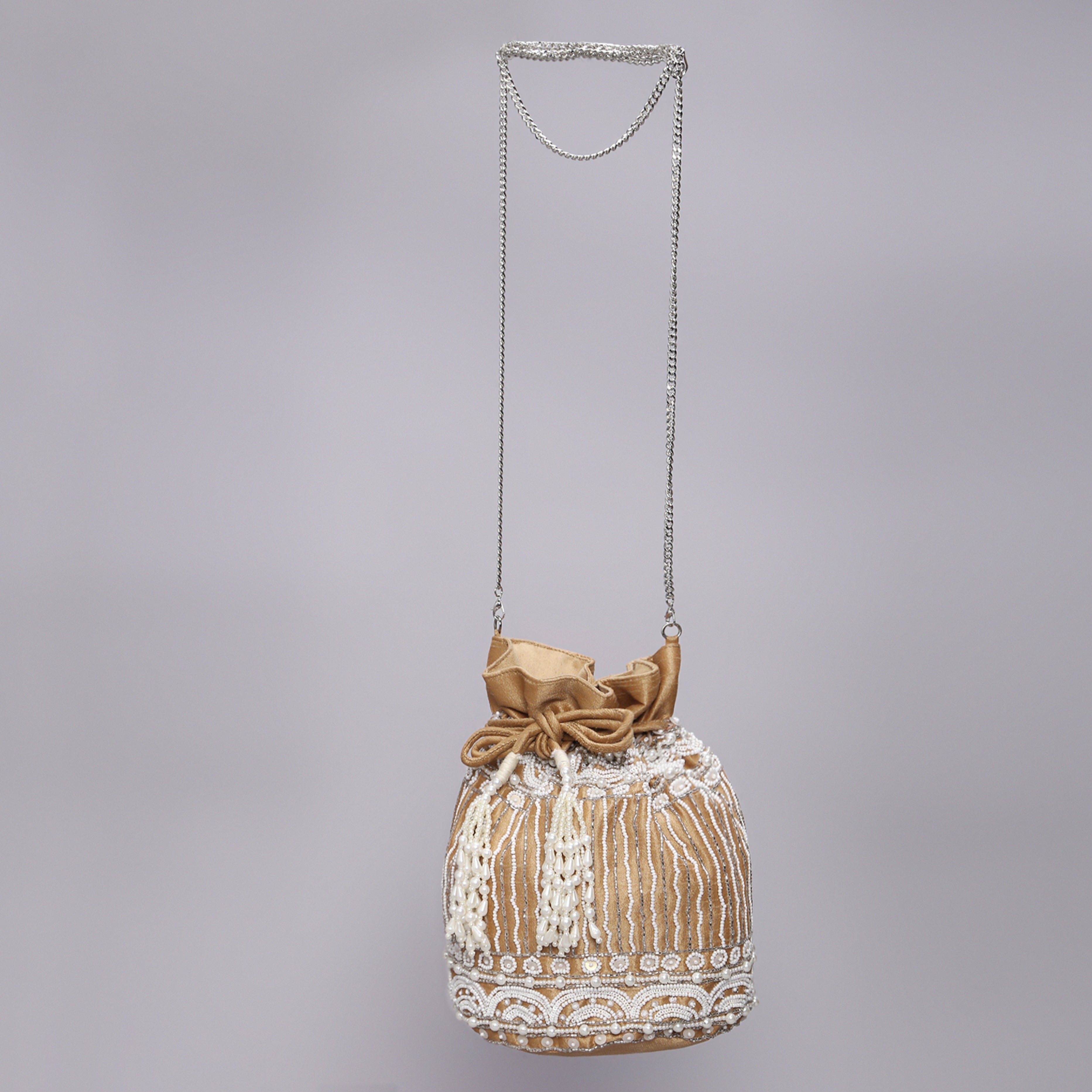 Ornatte - Beige Saanchi Potli