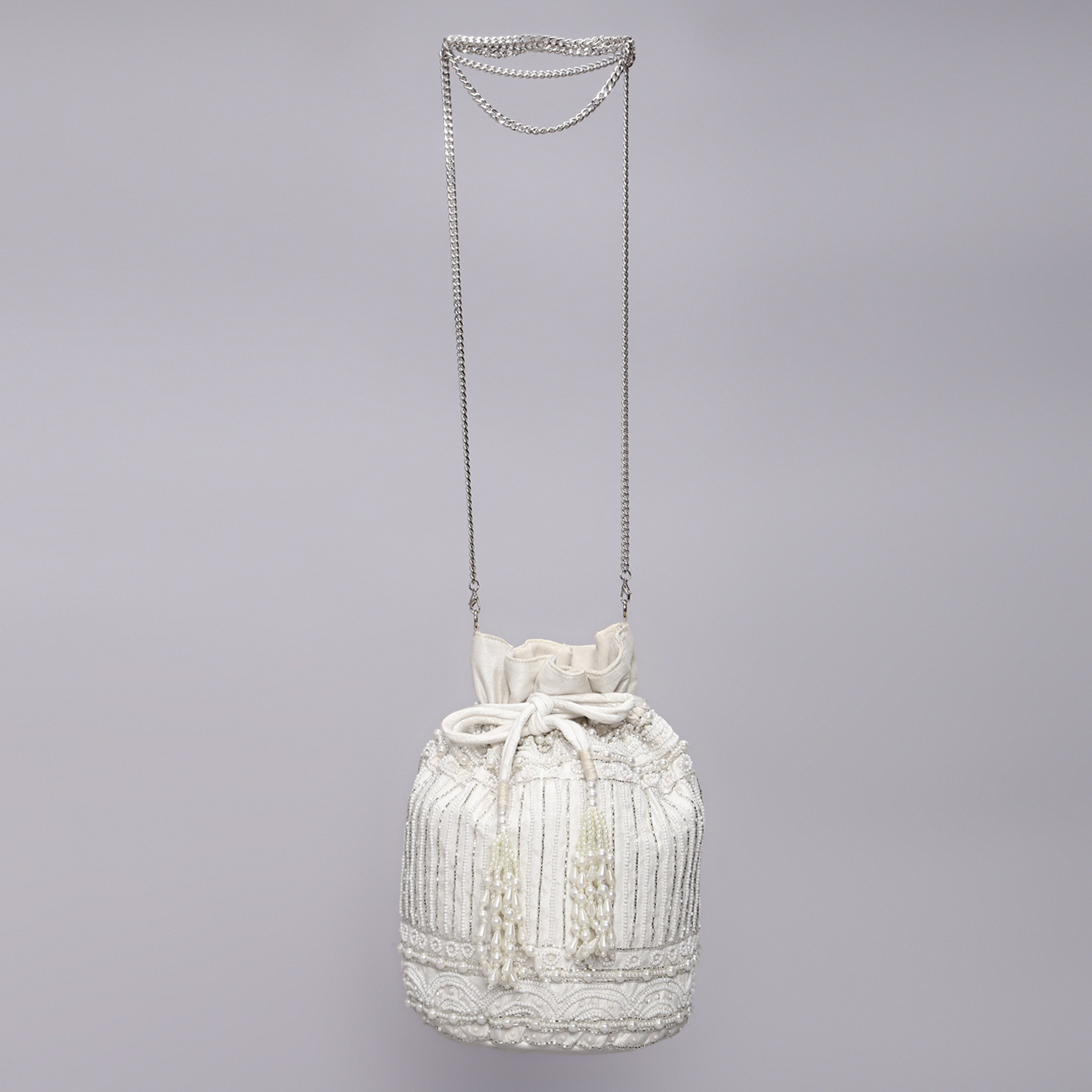 Ornatte - White Saanchi Potli