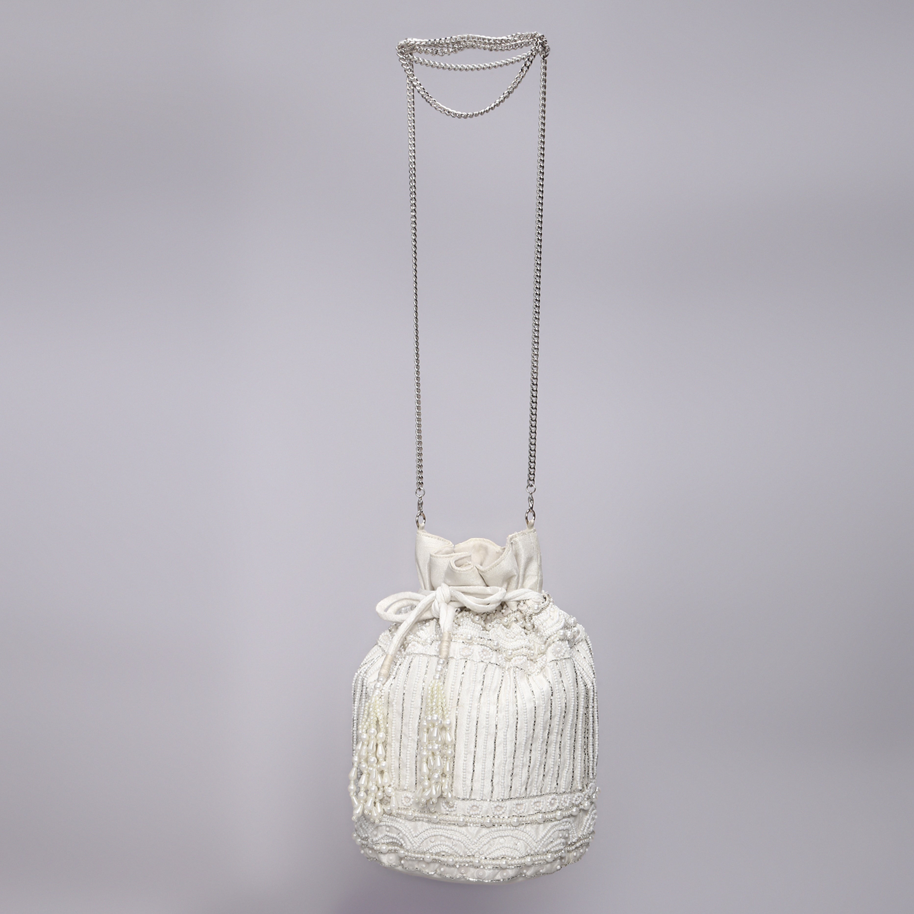 Ornatte - White Saanchi Potli