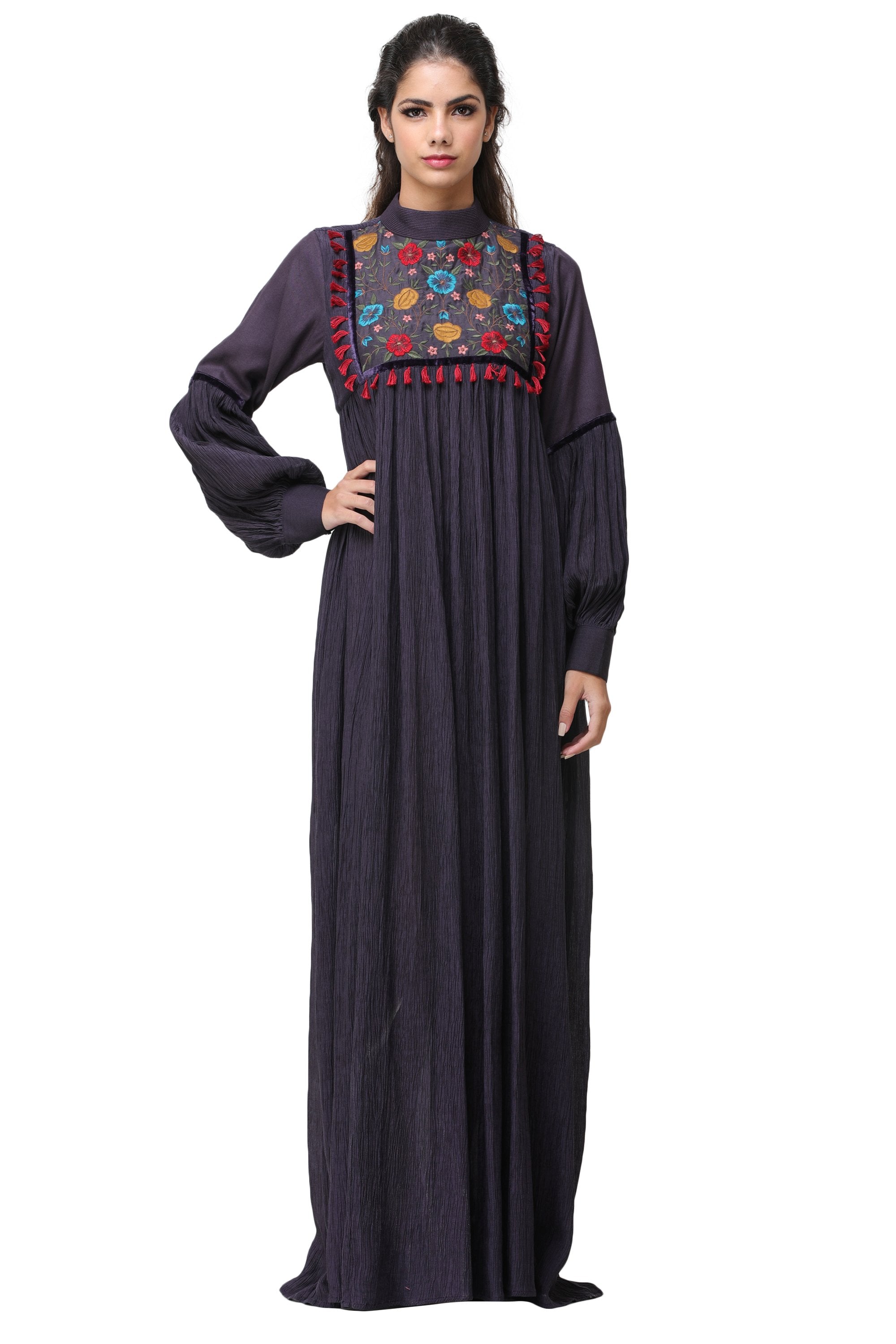 Pinnacle By Shruti Sancheti - Purple Maxi
