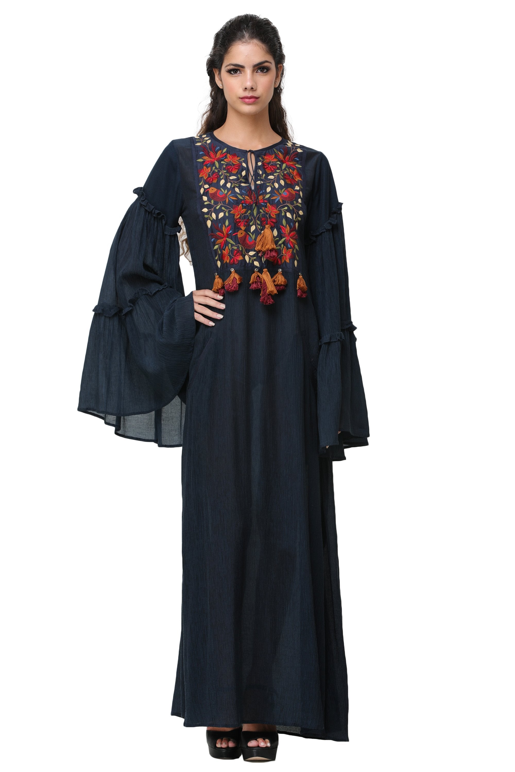 Pinnacle By Shruti Sancheti - Navy Blue Maxi