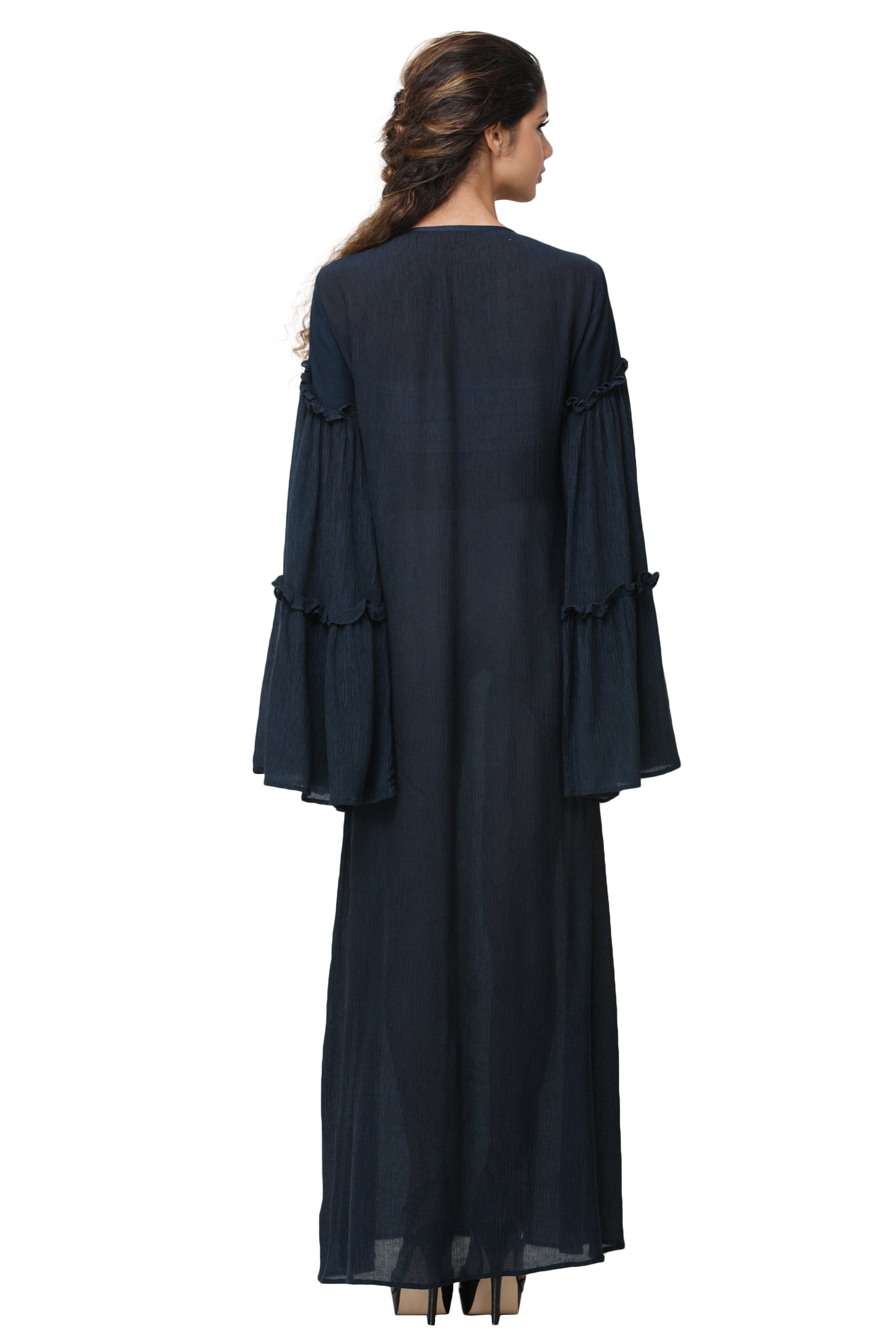 Pinnacle By Shruti Sancheti - Navy Blue Maxi