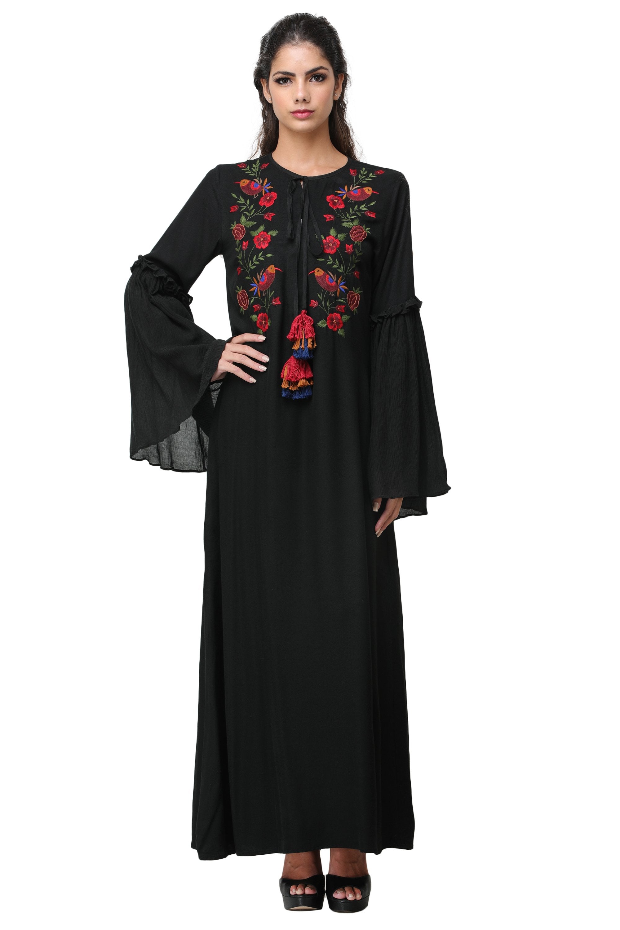 Pinnacle By Shruti Sancheti - Black Maxi