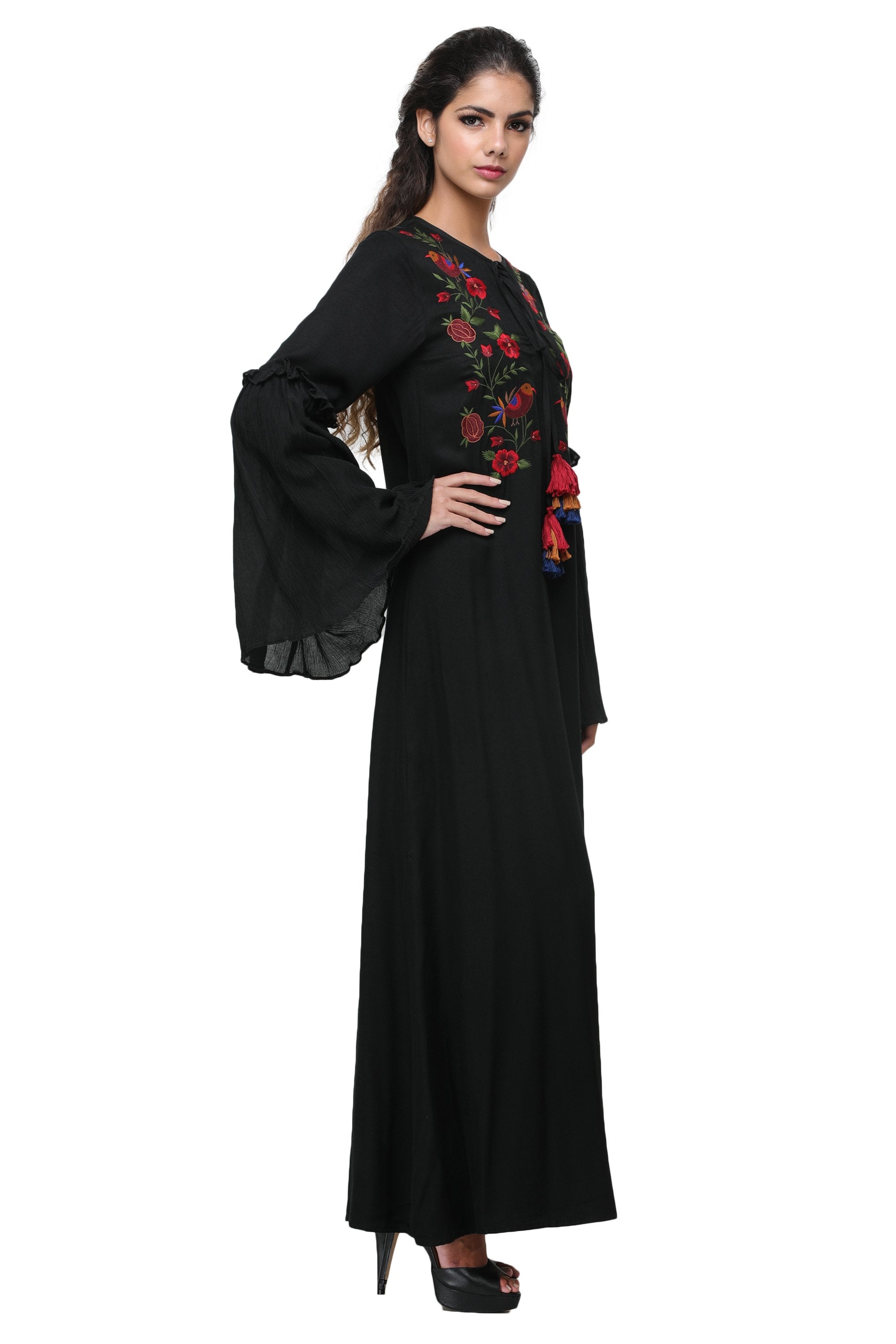 Pinnacle By Shruti Sancheti - Black Maxi