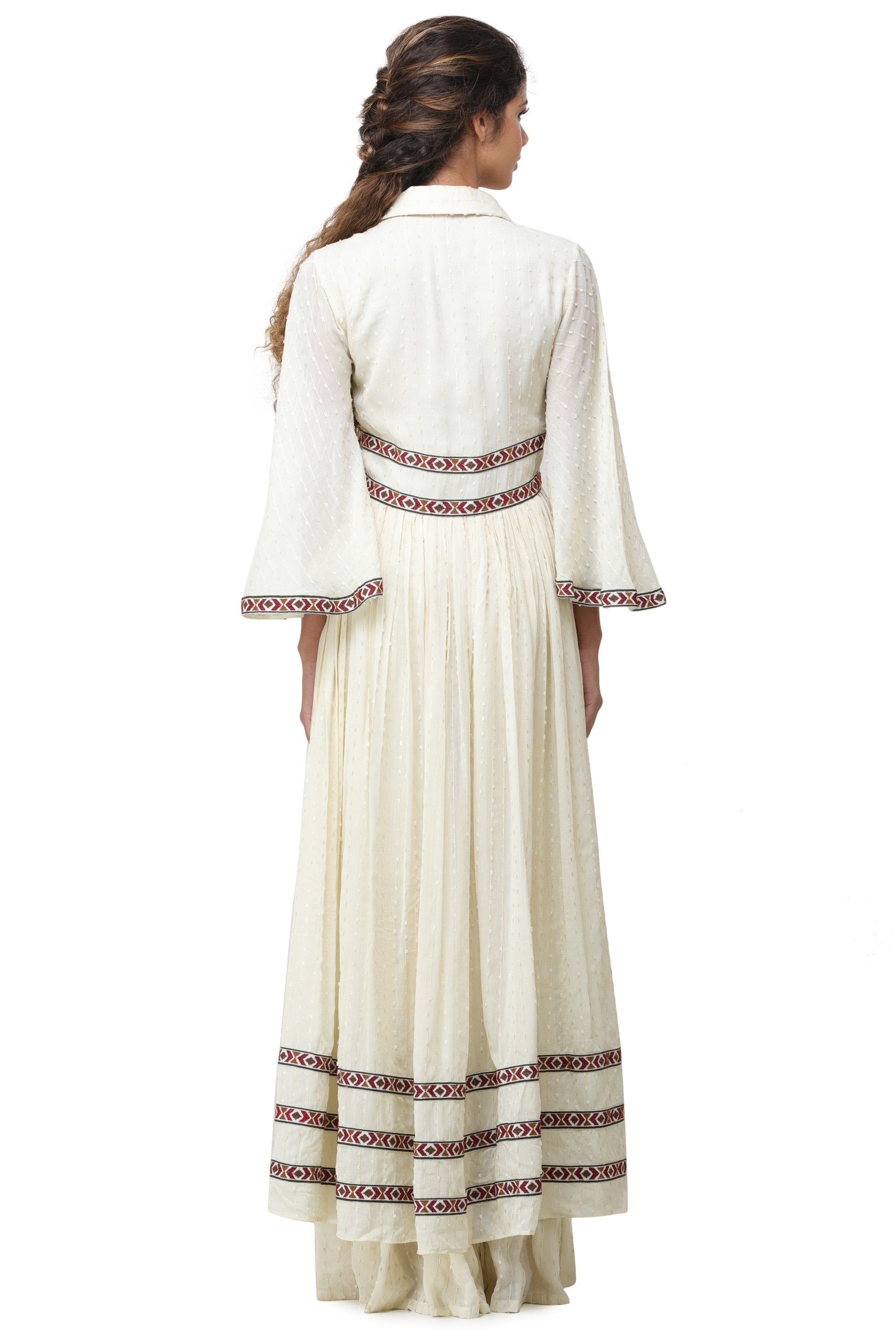Pinnacle By Shruti Sancheti - Ivory Pant Suit