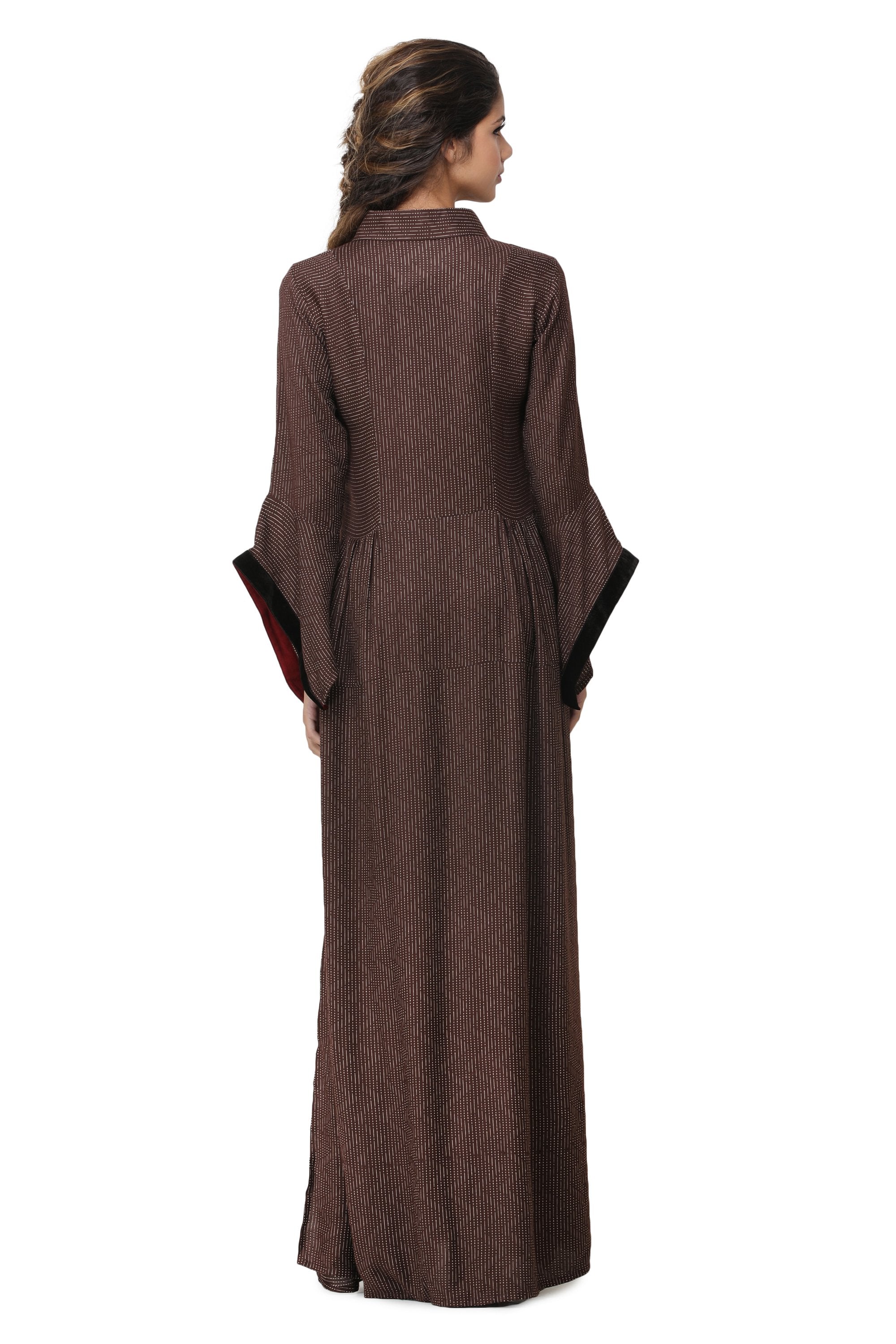 Pinnacle By Shruti Sancheti - Brown Shirt Dress