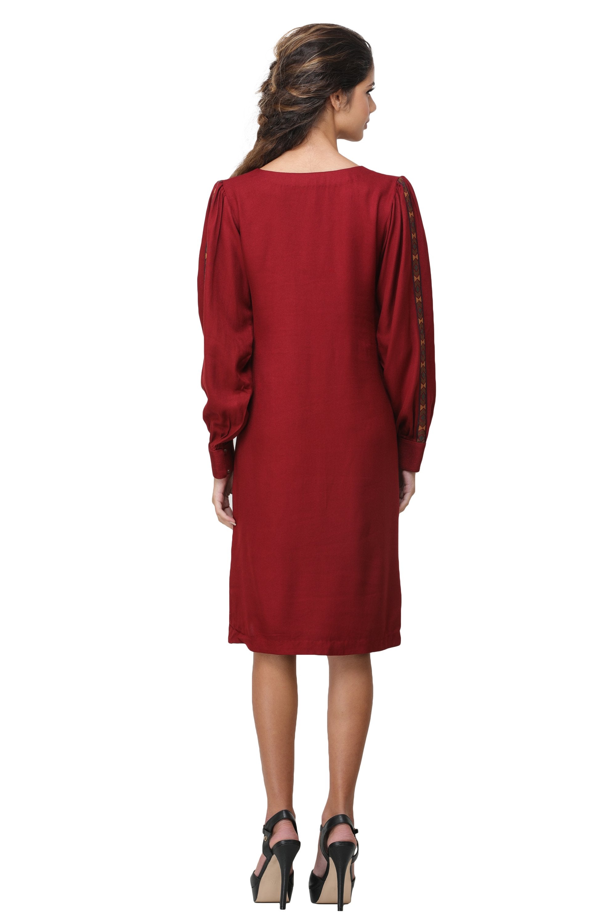 Pinnacle By Shruti Sancheti - Red Embroidered Dress