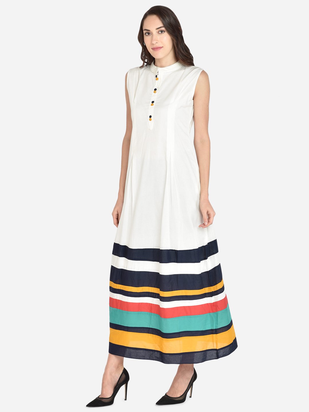 It Way Of Life - Solid Woven Kurti