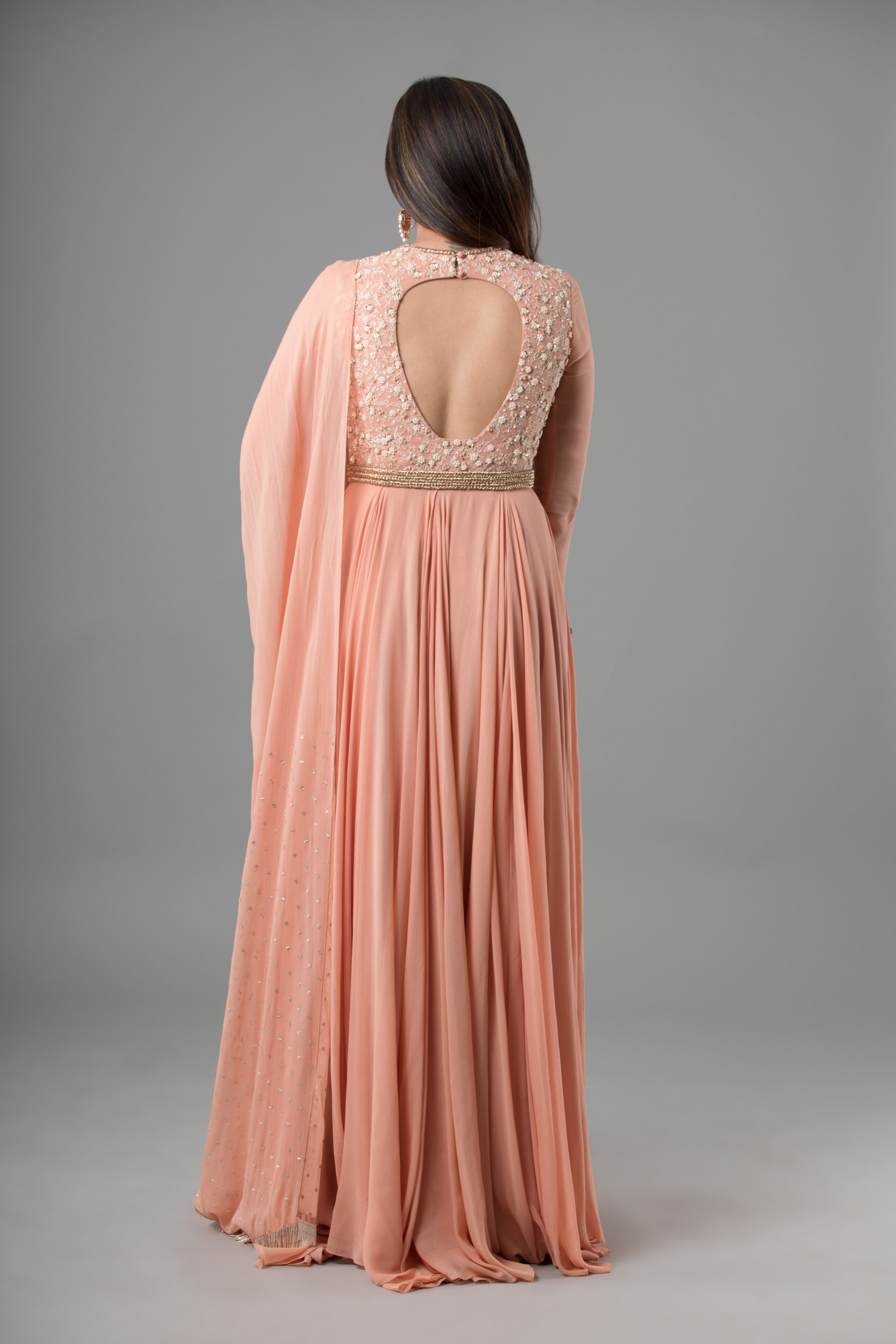 Sanjhana Reddy - Pearl Work Anarkali