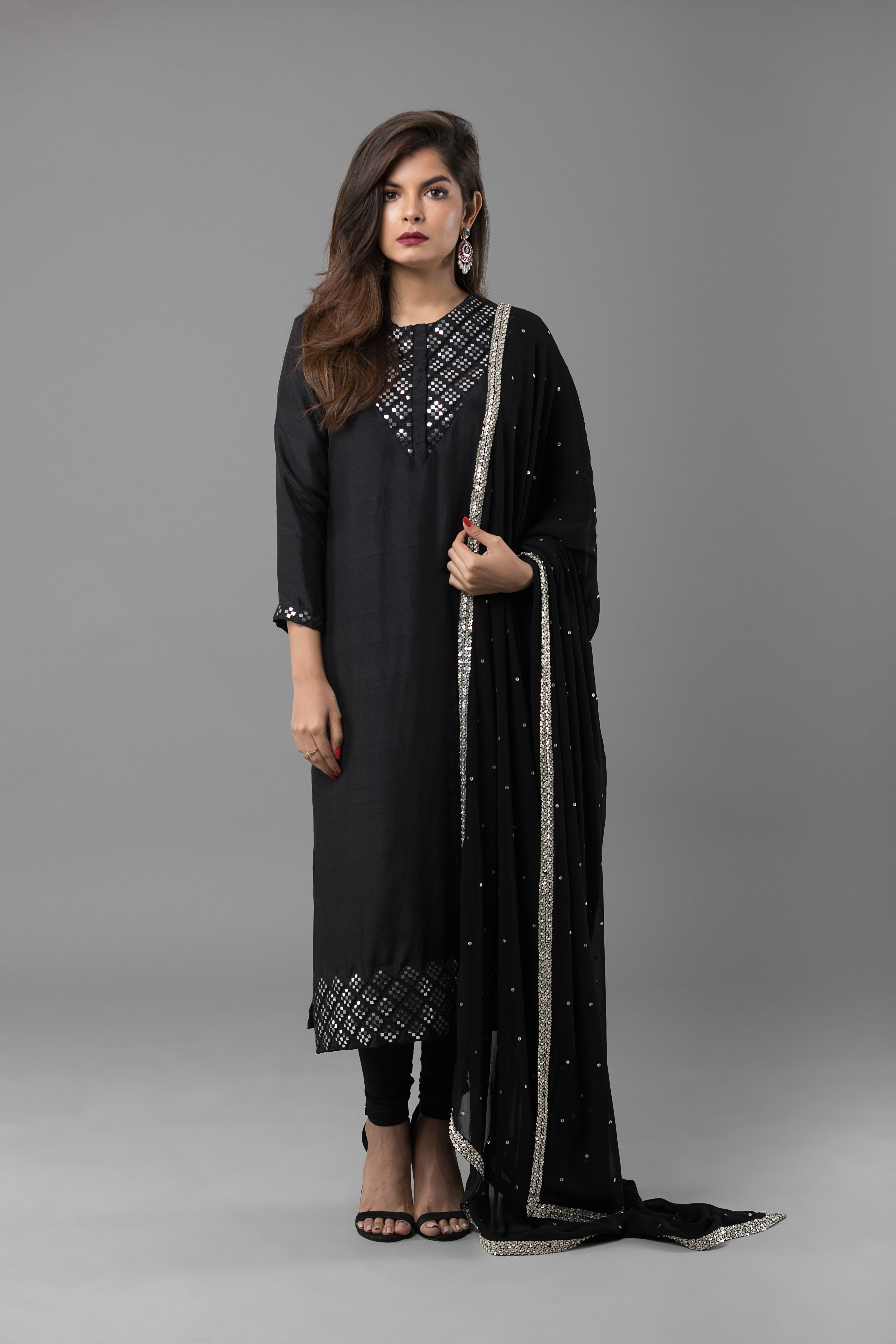 Sanjhana Reddy - Black Mirror Work Chudidar