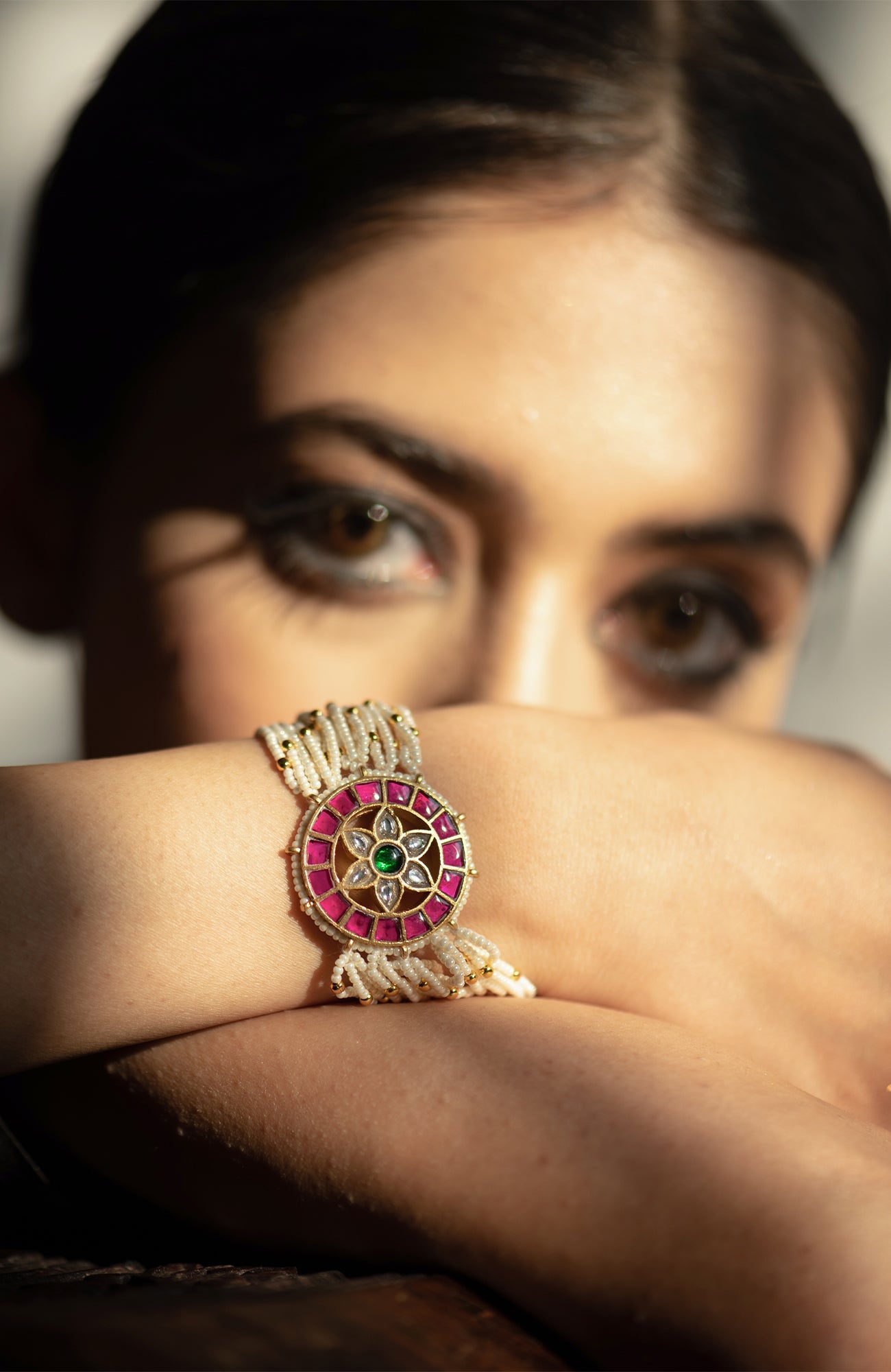 Zohra Bracelet In Red