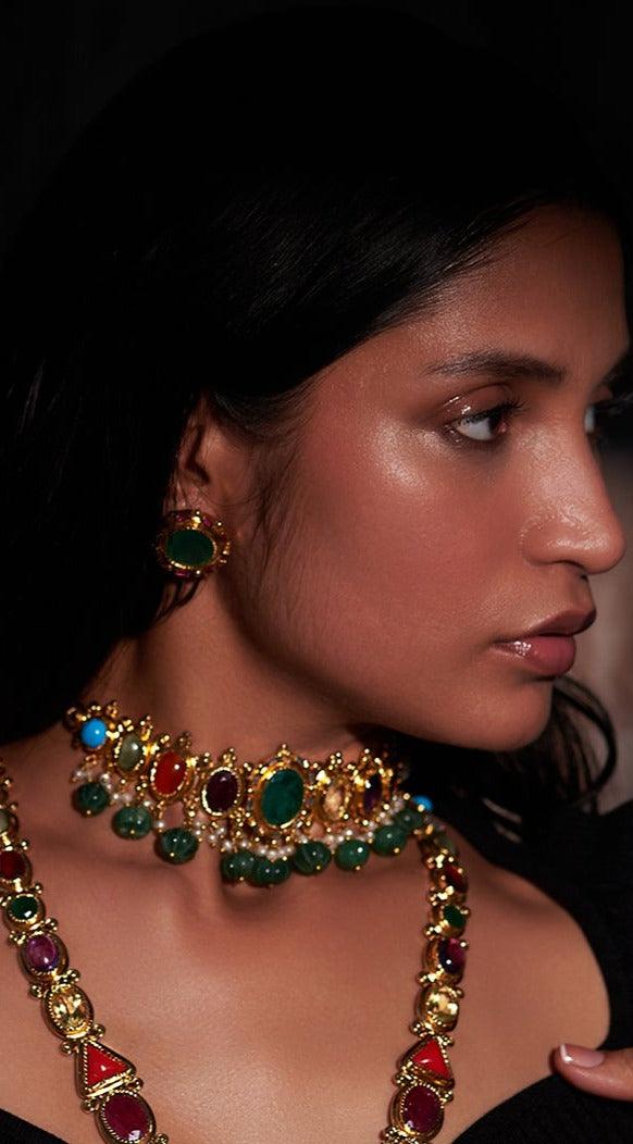 Noor Choker Set - Zevar King