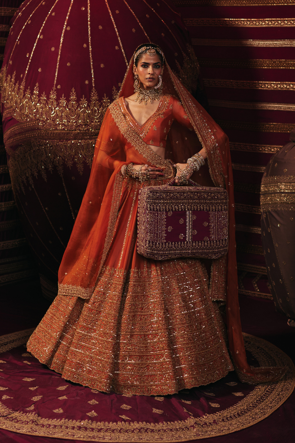 Charita Lehenga Set
