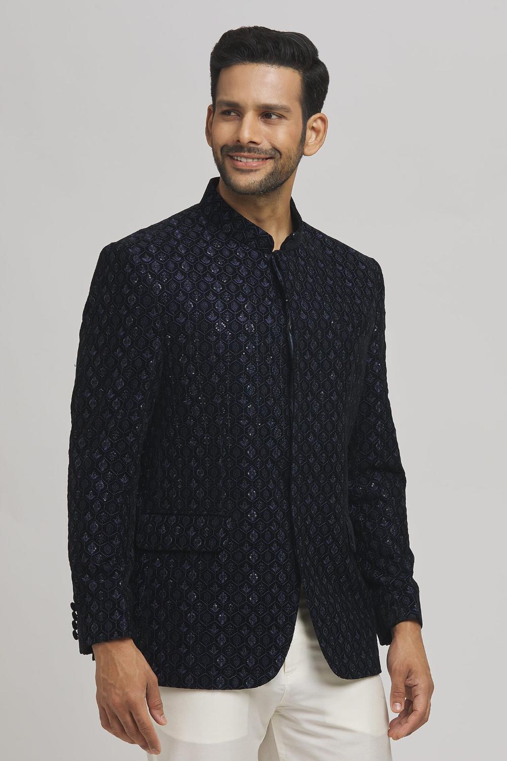 Heera Embroidered Bandhgala