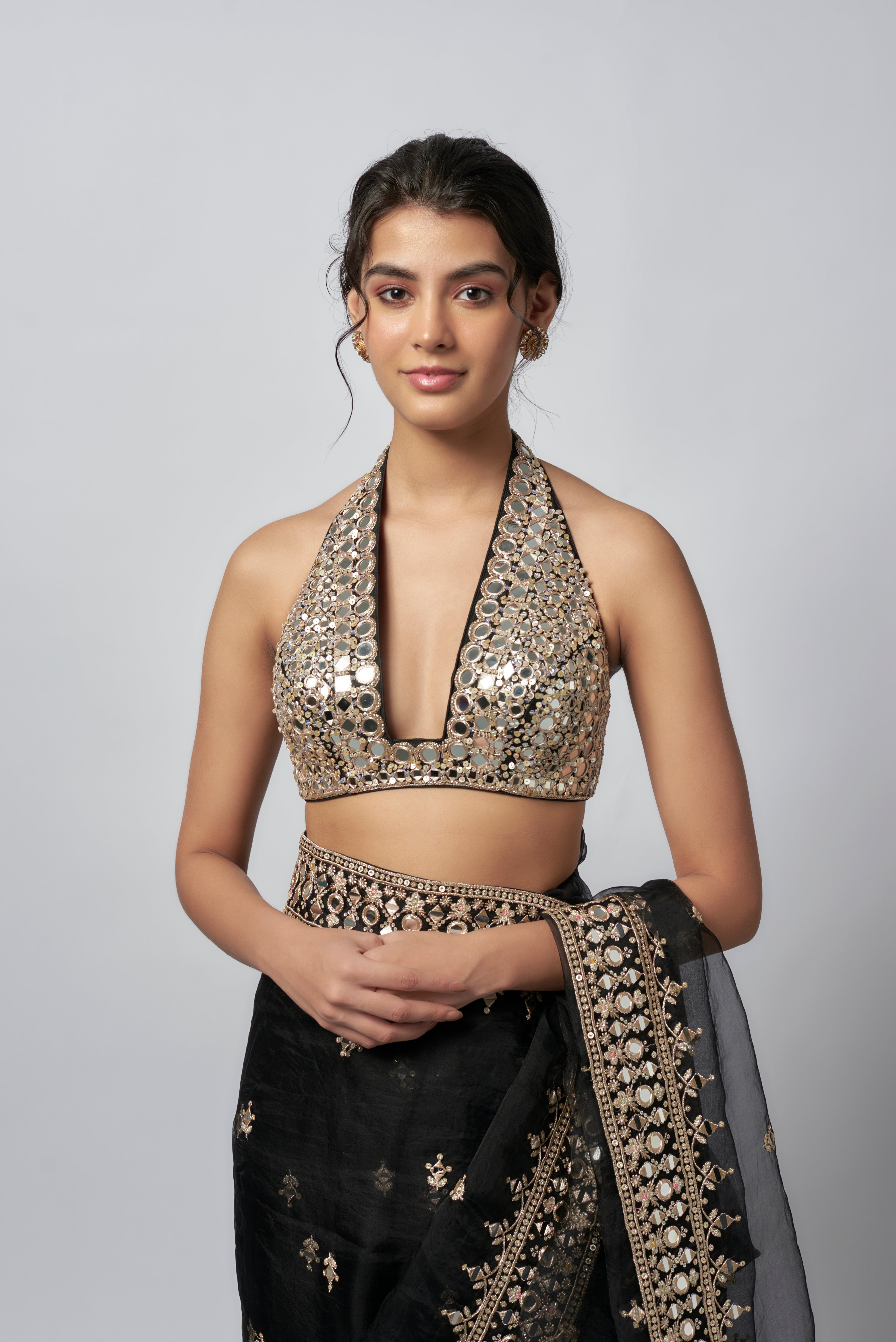 CY Gopi Vaid Abhinaya Saree Set Closeup 2