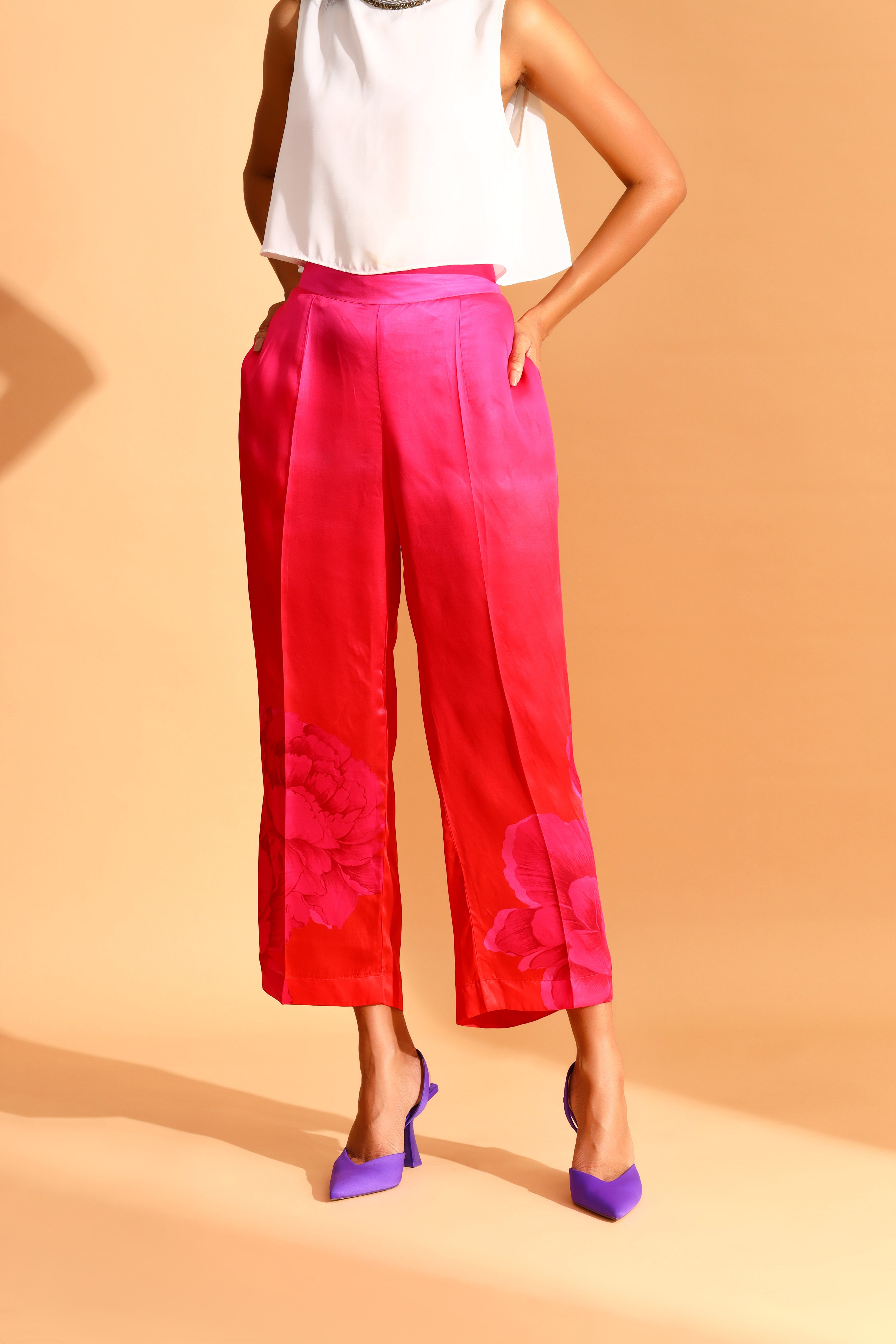 Gul One Shoulder Tunic & Trousers Co-Ord Set