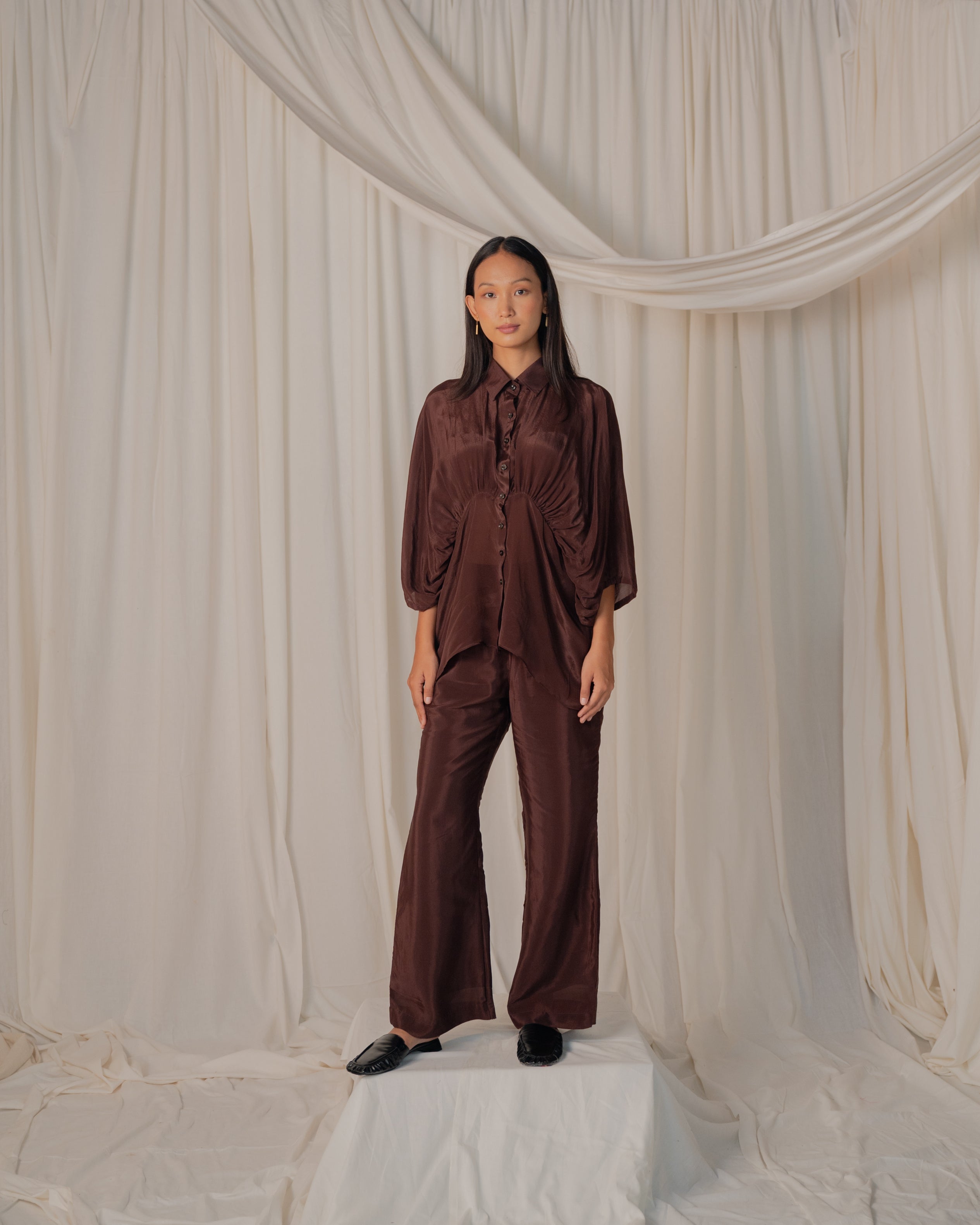 Gather Shirt Co-ord