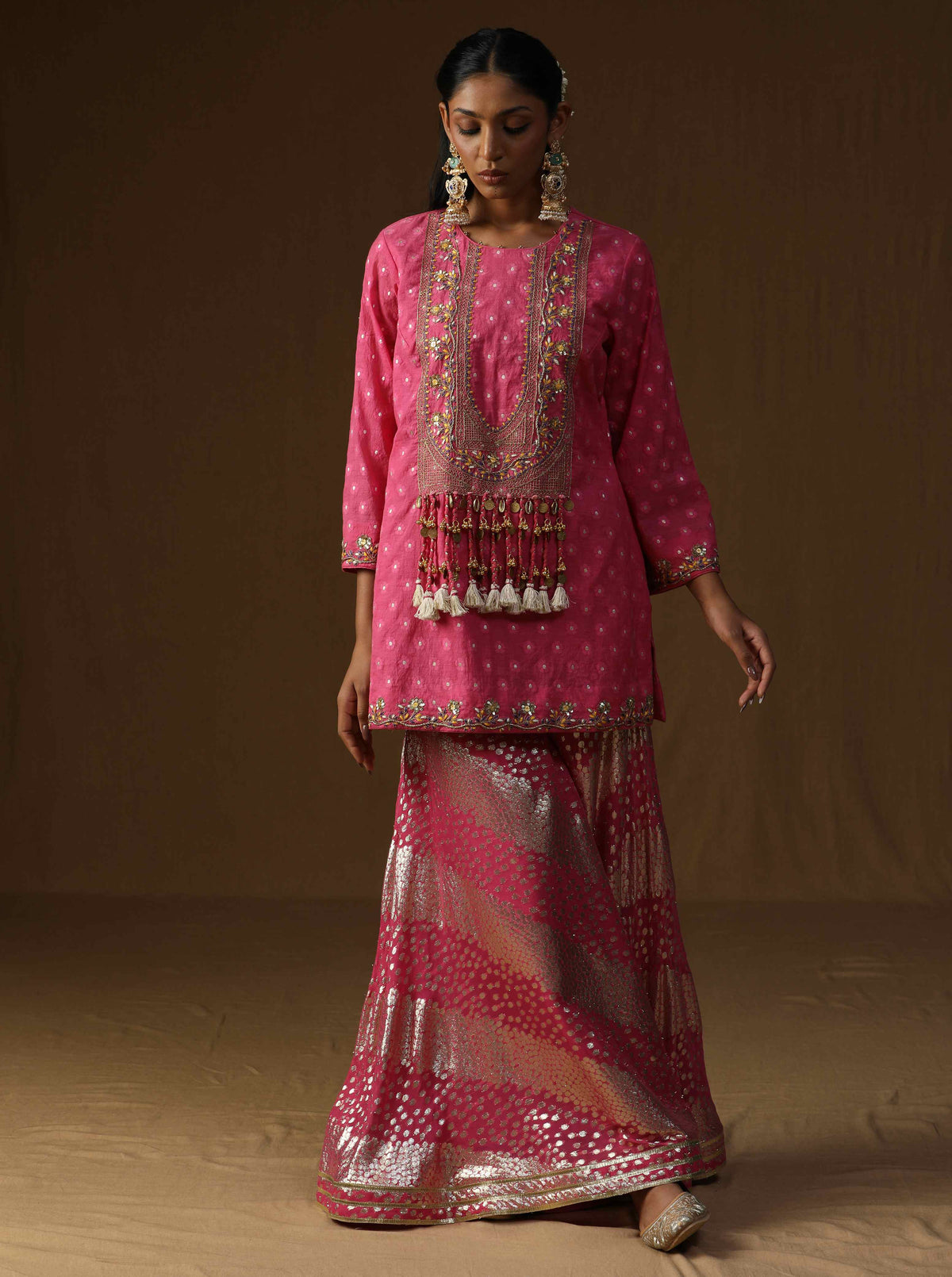 Rasika � Gulabi Embroidered Sharara Set